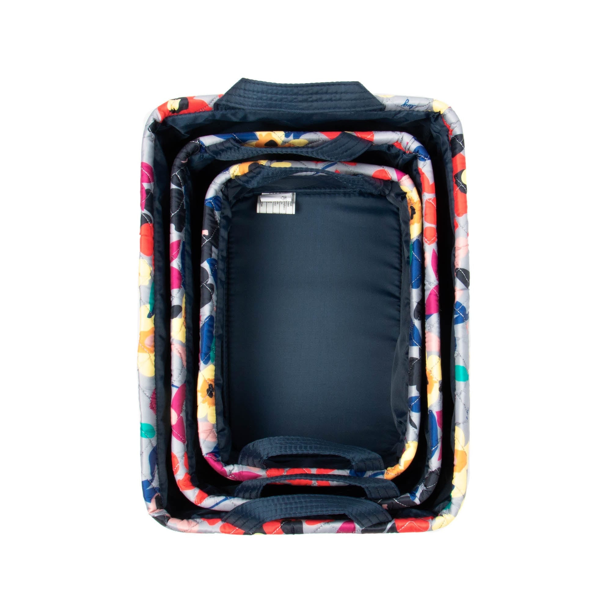 Crescendo 3pc Reversible Storage Bins - WILDFLOWER MULTI - Crescendo_WildflowerMulti_06