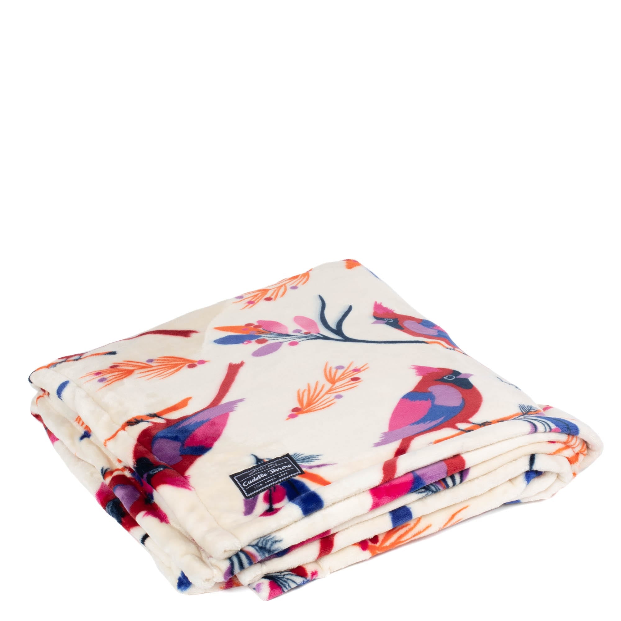 Cuddle Throw Blanket - CARDINALS CREAM - CuddleThrow_CardinalsCream_02_ueolh7