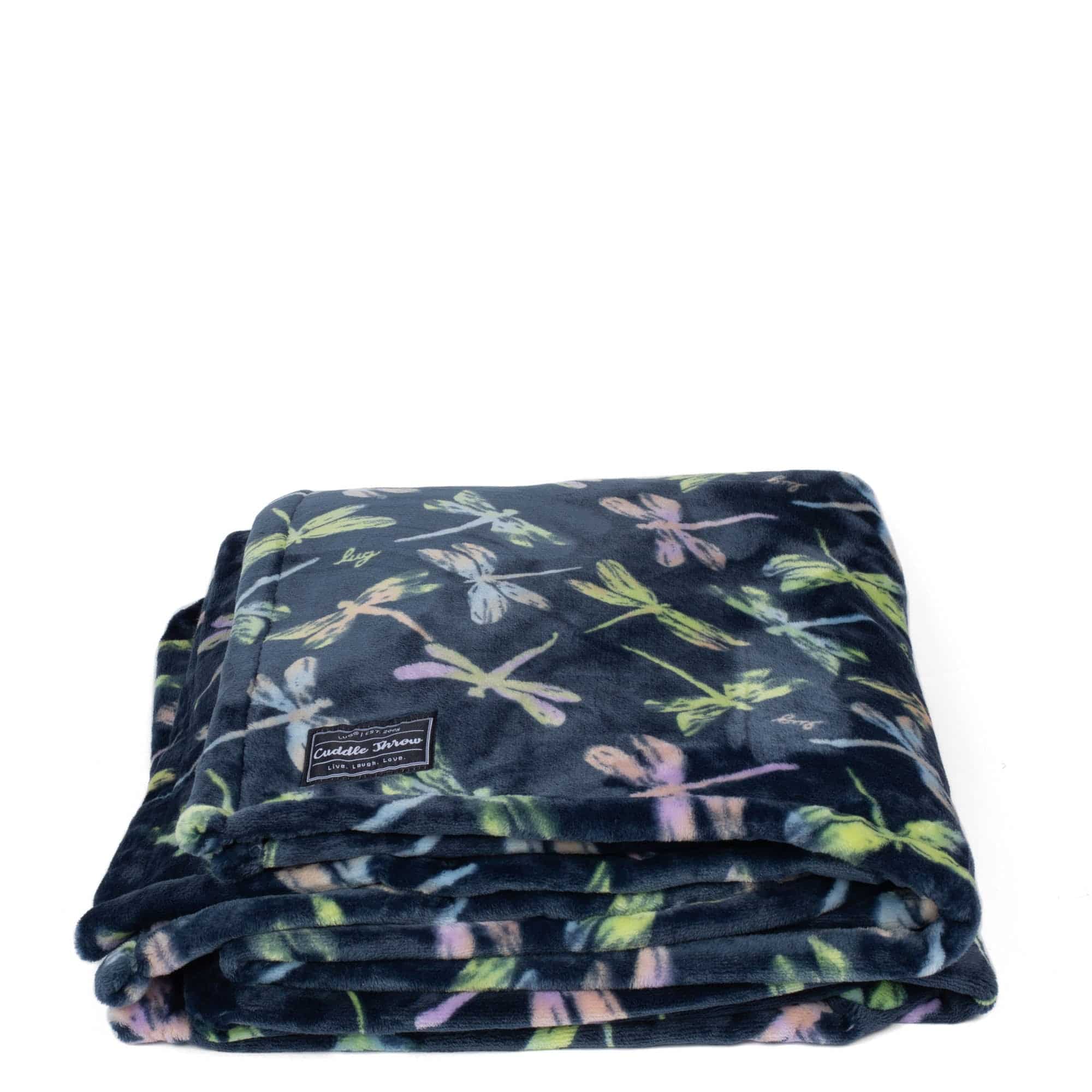 Cuddle Throw Blanket - DRAGONFLY ICEPOP - CuddleThrow_DragonflyIcepop_01