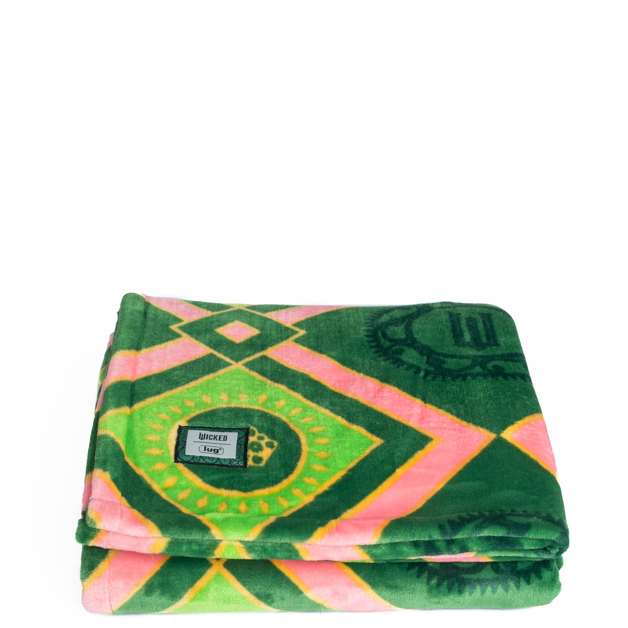 Wicked x Lug Cuddle Throw Blanket - ELPHABA GLINDA - CuddleThrow_ElphabaGlinda_01_5ceaac00-8ff6-4094-8760-5380cc65b380