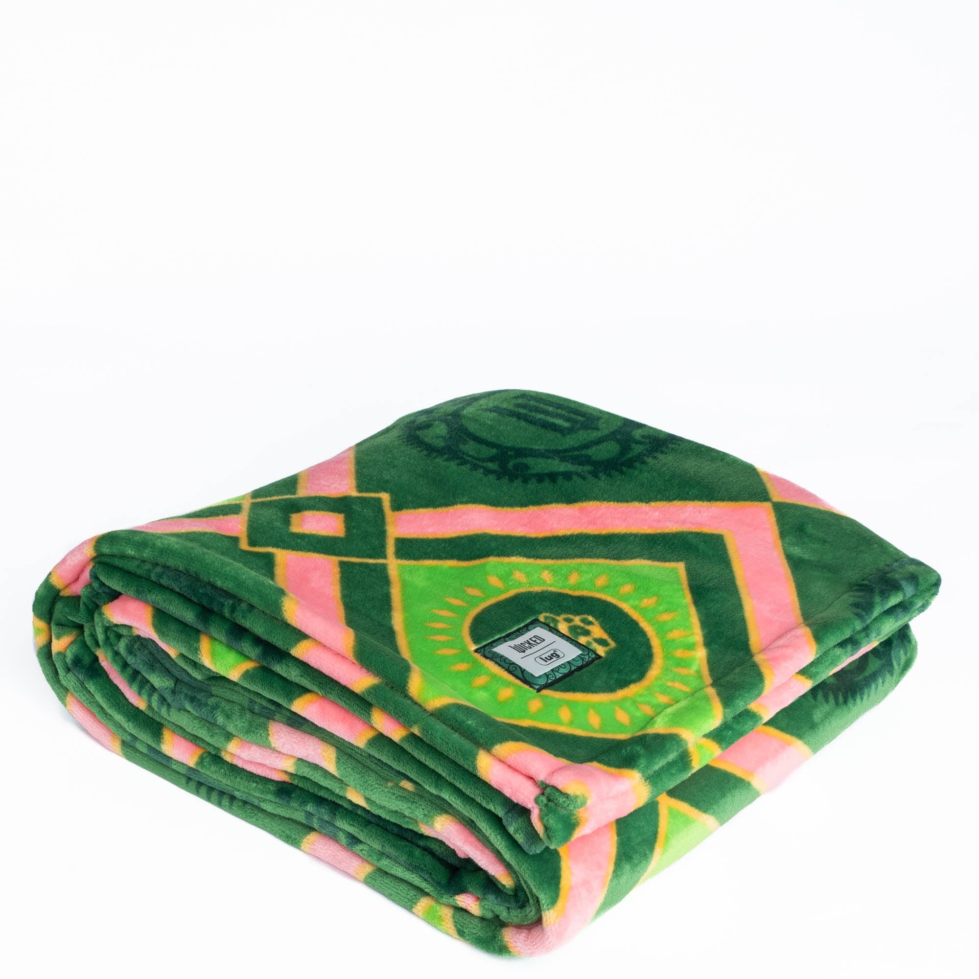 Wicked x Lug Cuddle Throw Blanket - ELPHABA GLINDA - CuddleThrow_ElphabaGlinda_02_wfx69q