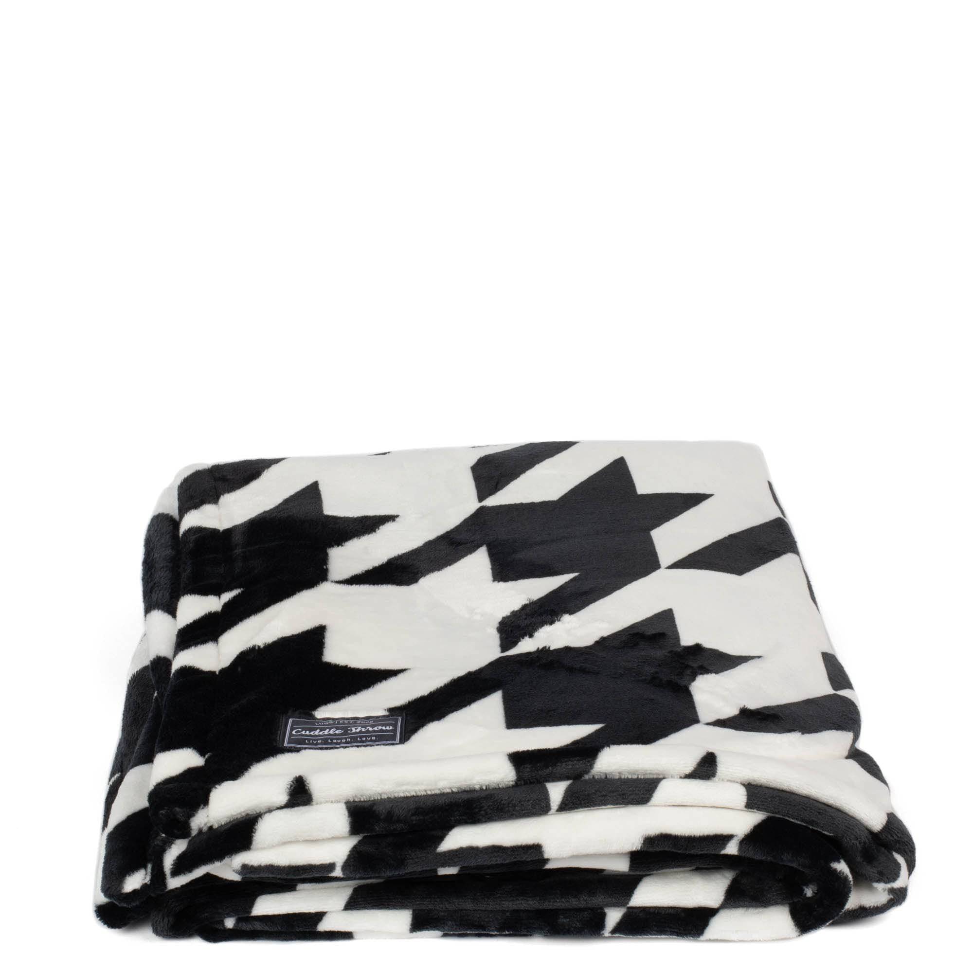 Cuddle Throw Blanket - HOUNDSTOOTH - CuddleThrow_Houndstooth_01