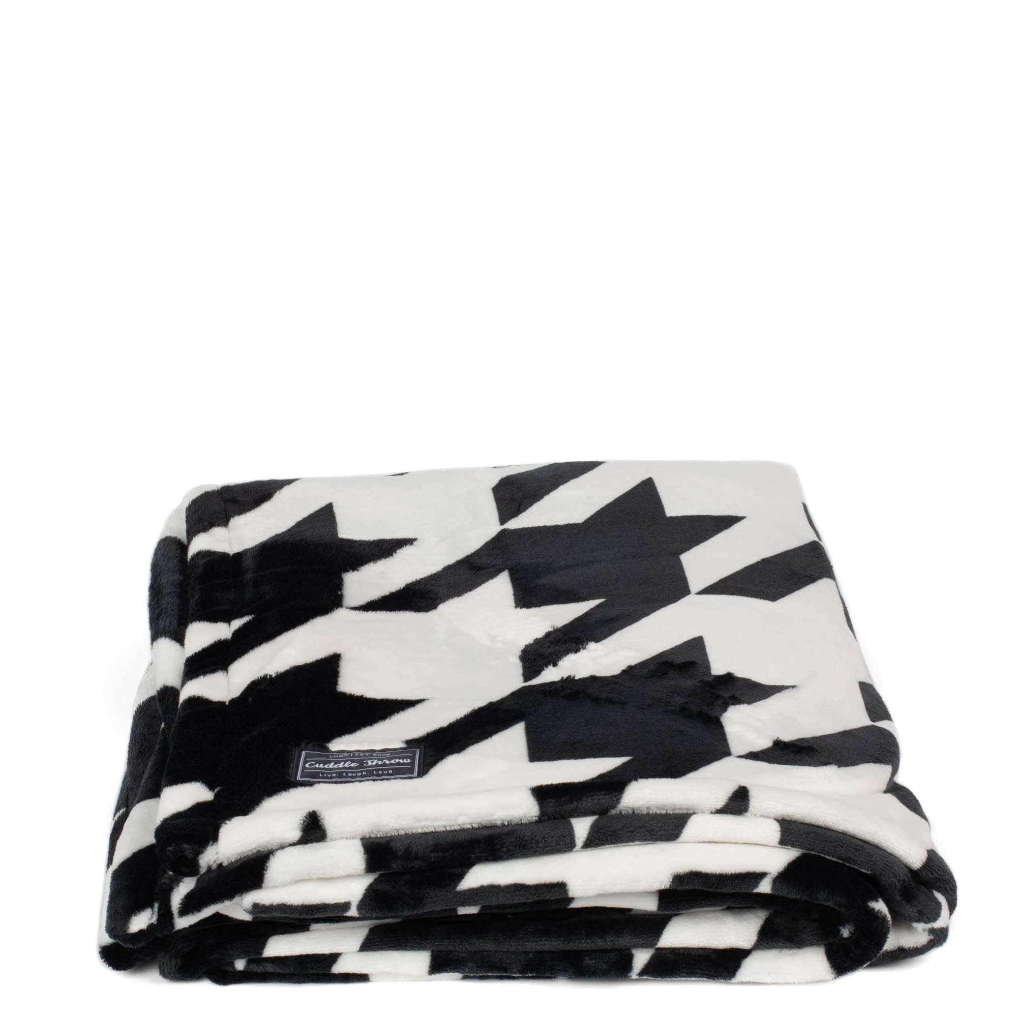 Cuddle Throw Blanket - HOUNDSTOOTH - CuddleThrow_Houndstooth_01_1mgsz5