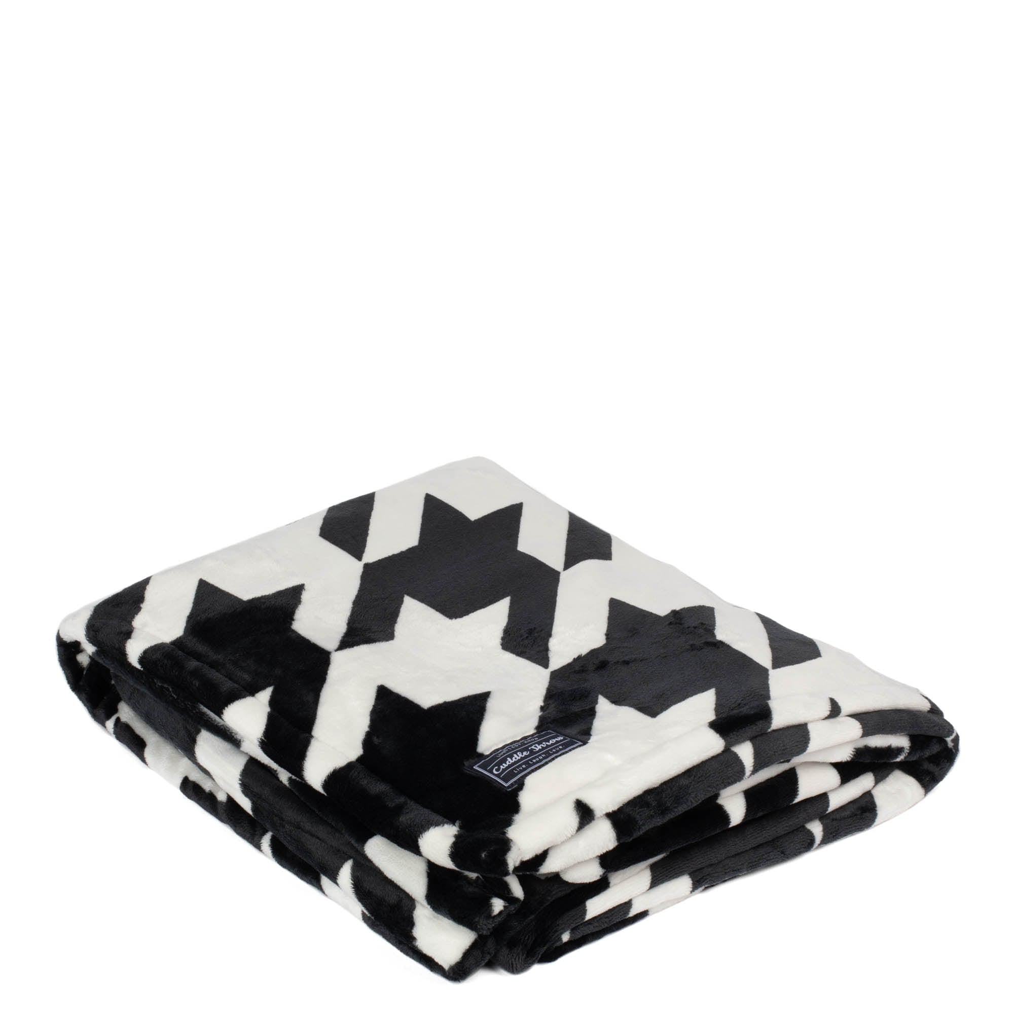 Cuddle Throw Blanket - HOUNDSTOOTH - CuddleThrow_Houndstooth_02_4zubra