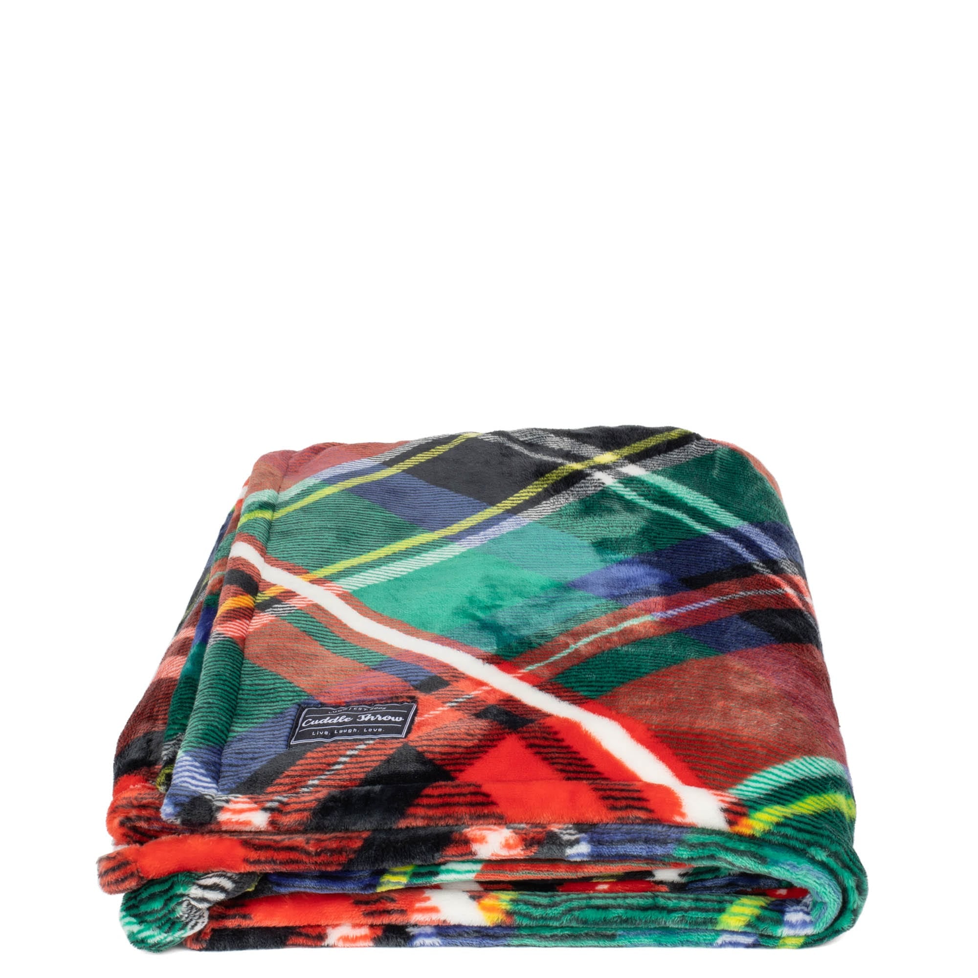 Cuddle Throw Blanket - TARTAN PLAID - CuddleThrow_TartanPlaid_01_t4otq4
