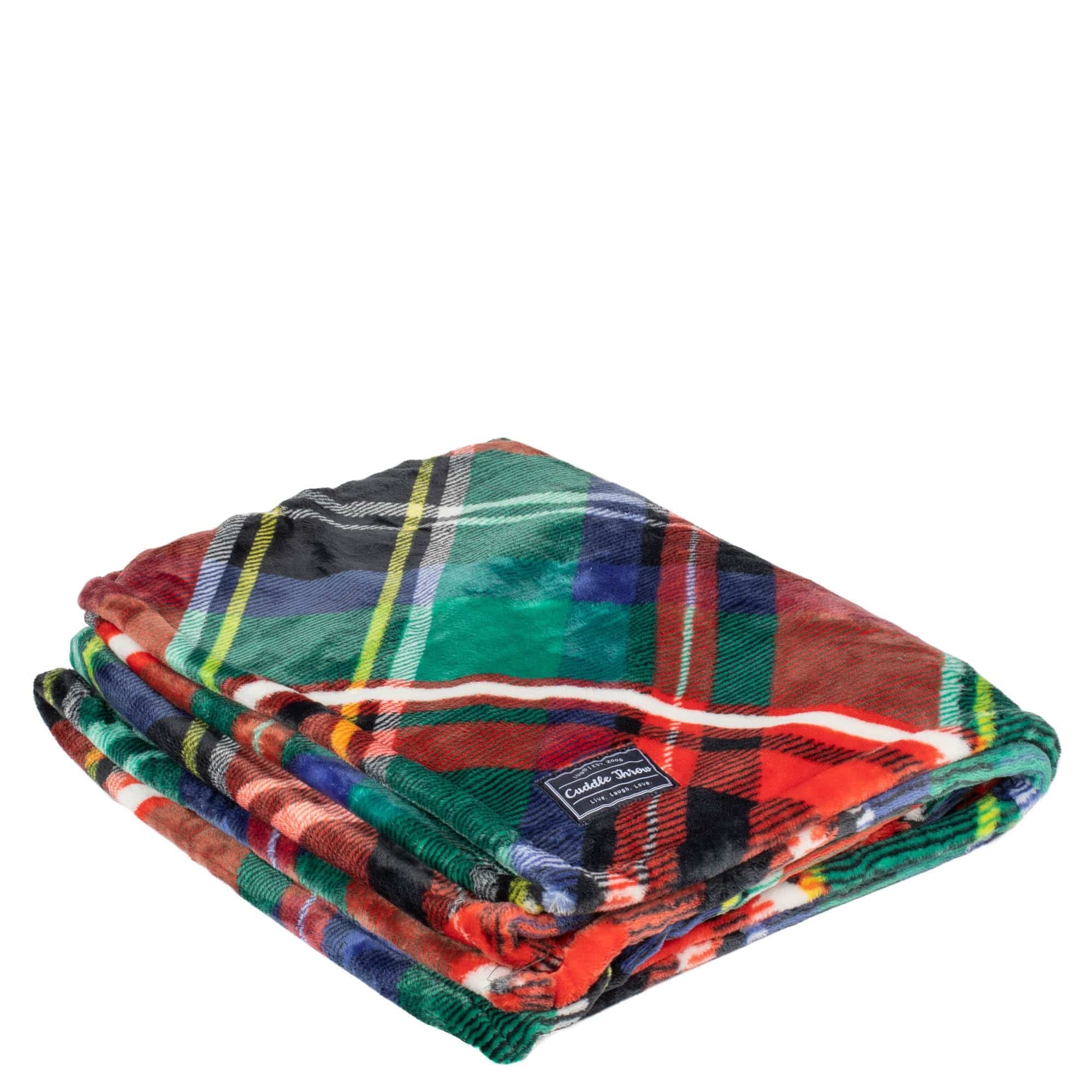 Cuddle Throw Blanket - TARTAN PLAID - CuddleThrow_TartanPlaid_02