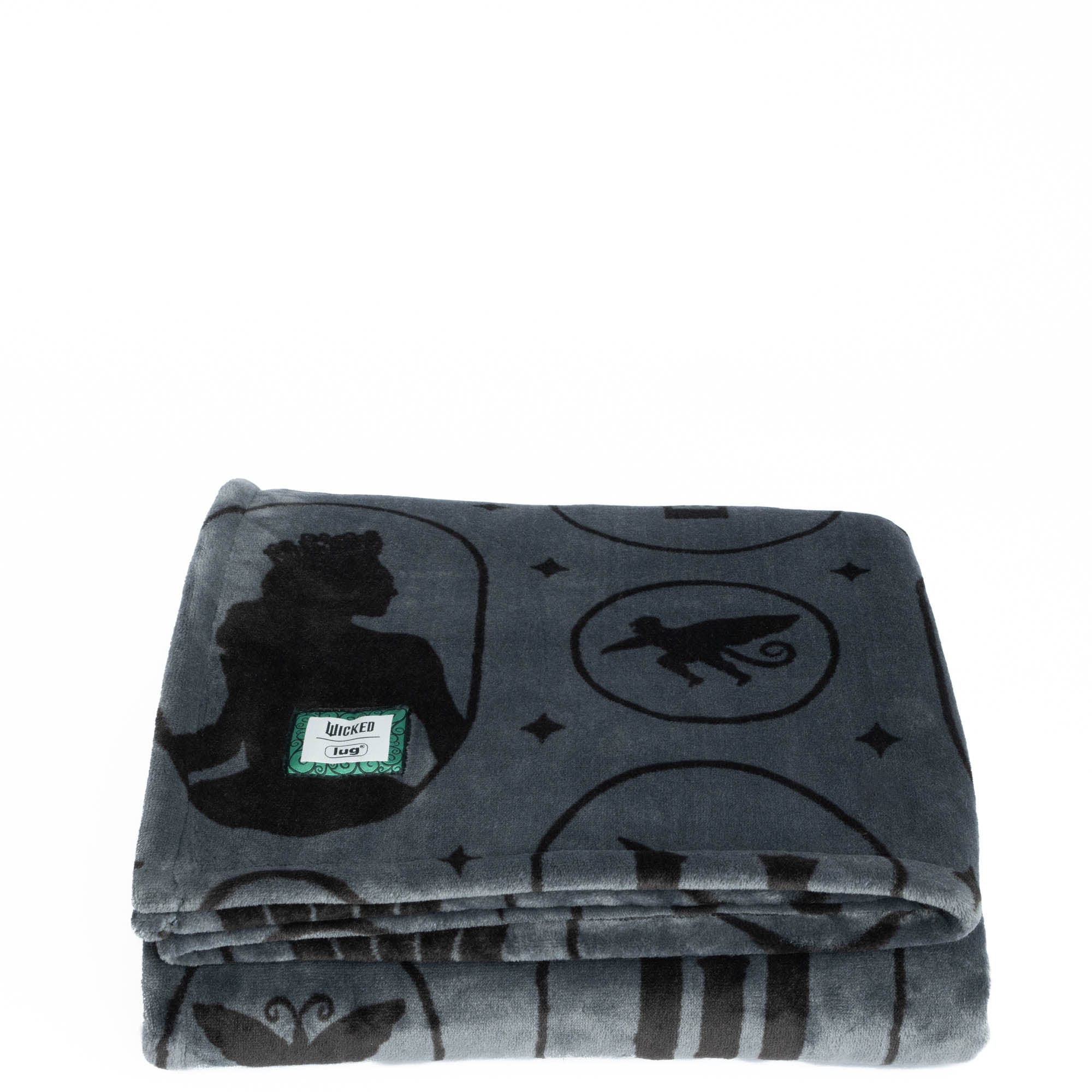 Wicked x Lug Cuddle Throw Blanket - WICKED BLACK - CuddleThrow_Wicked_01_4bda48dd-e2d8-4eb9-8bed-b4bfe9c07787