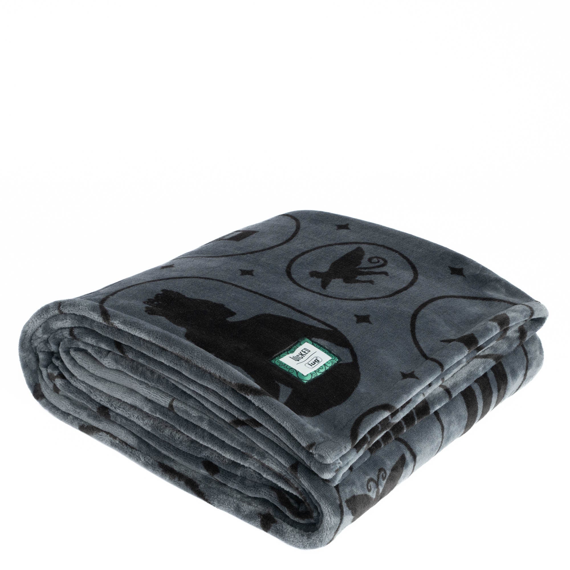 Wicked x Lug Cuddle Throw Blanket - WICKED BLACK - CuddleThrow_Wicked_02_6poazu