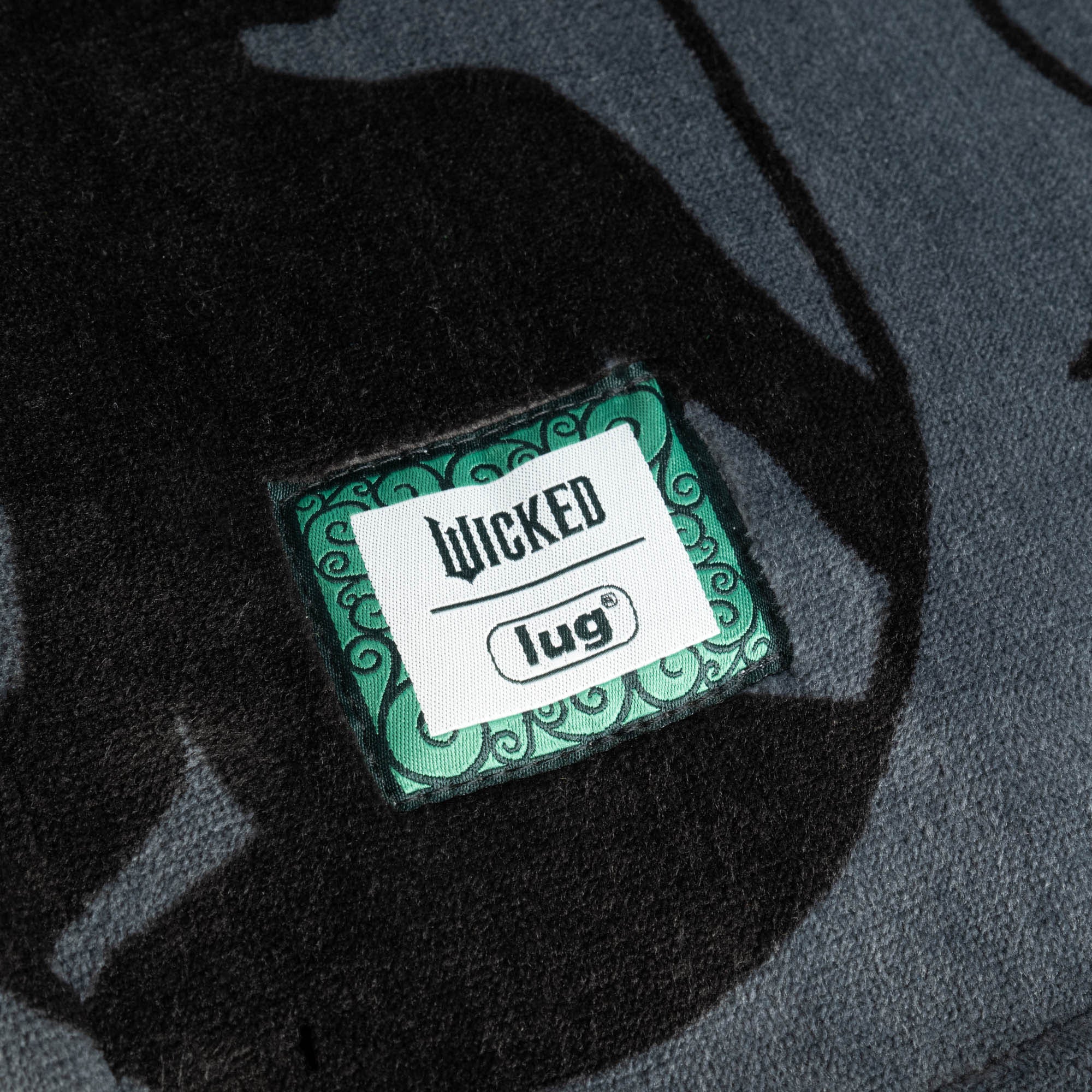 Wicked x Lug Cuddle Throw Blanket - WICKED BLACK - CuddleThrow_Wicked_03_1y6al2