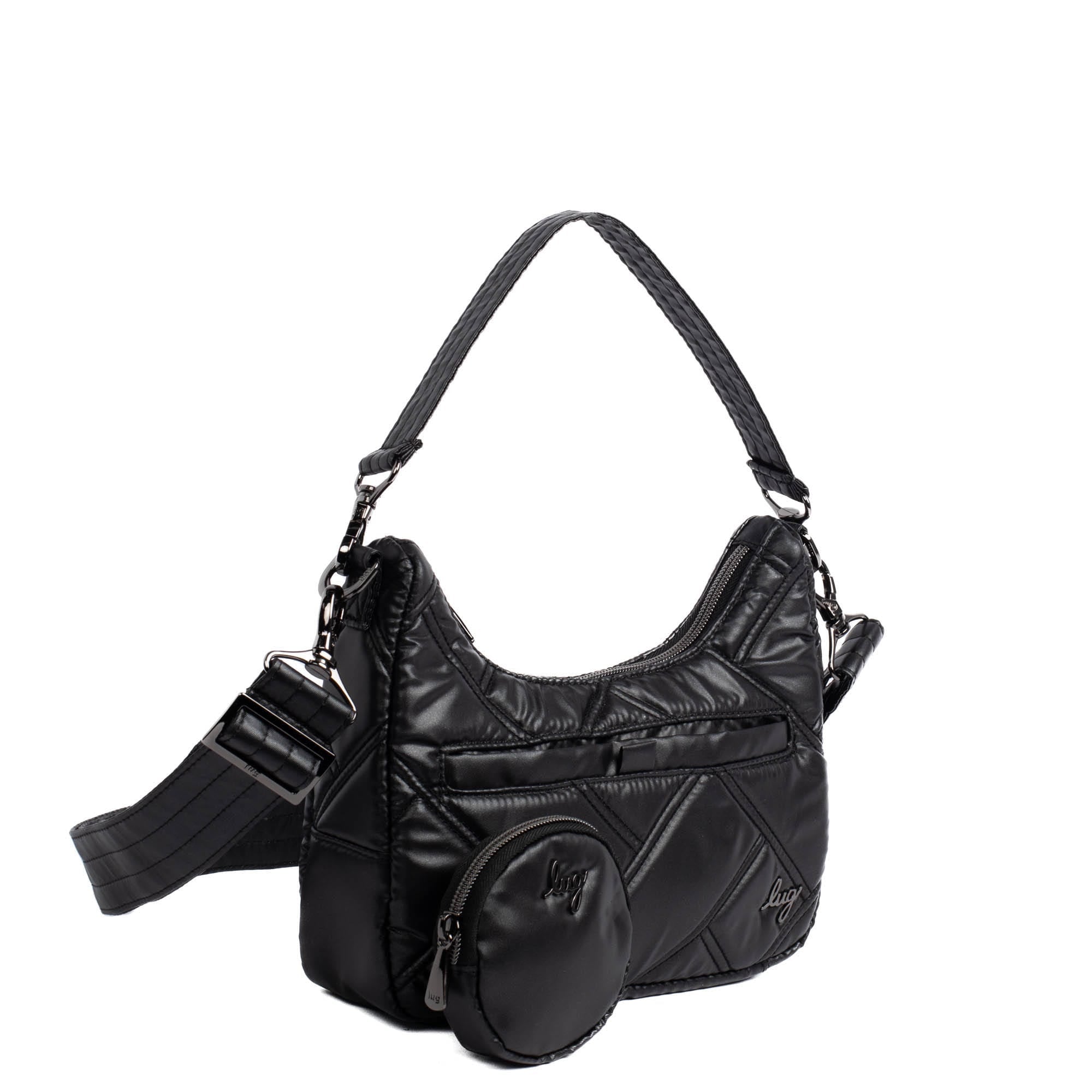 Curtsy Mini Crossbody Bag - METALLIC BLACK - CurtsyMini_MetallicBlack_02