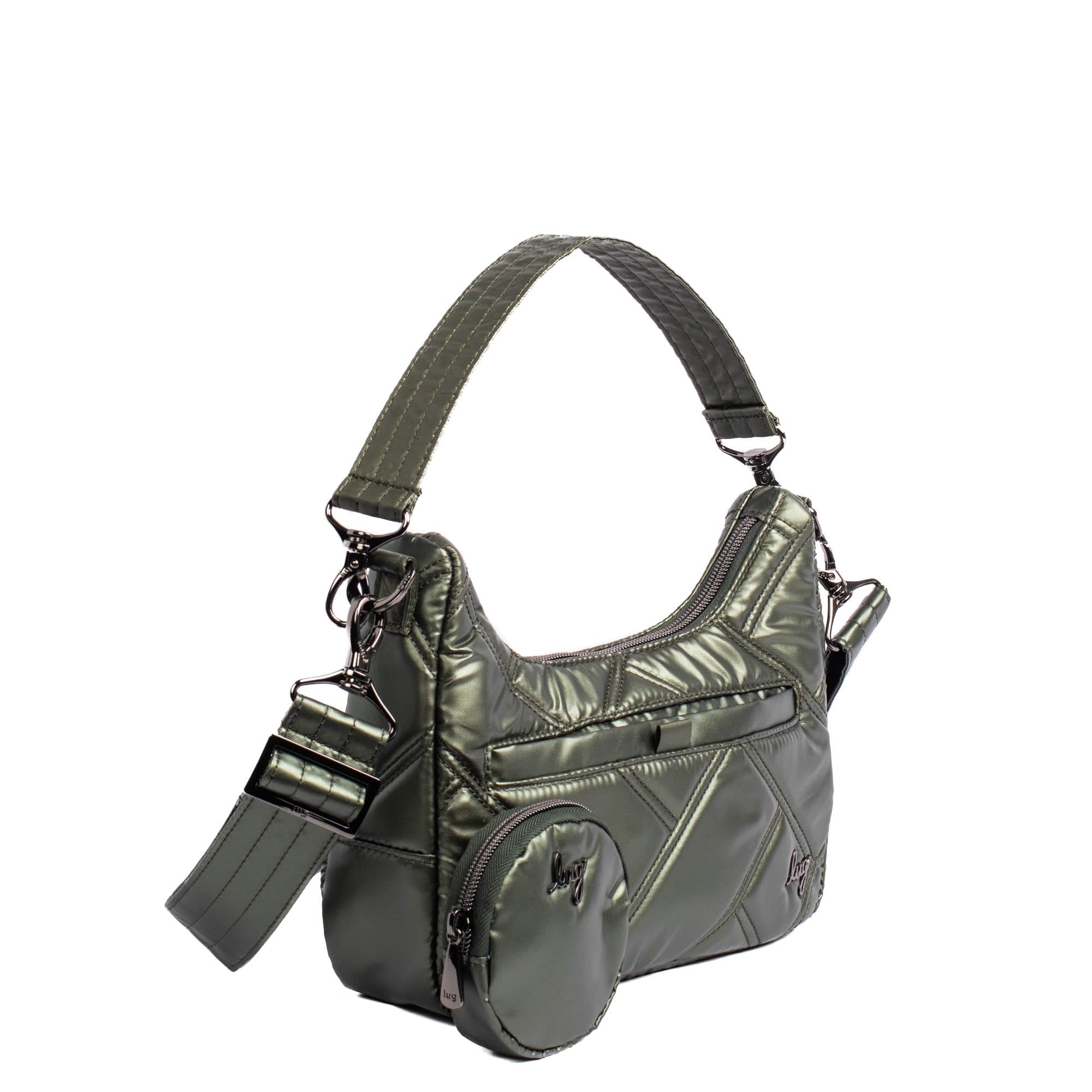 Curtsy Mini Crossbody Bag - METALLIC OLIVE - CurtsyMini_MetallicOlive_02