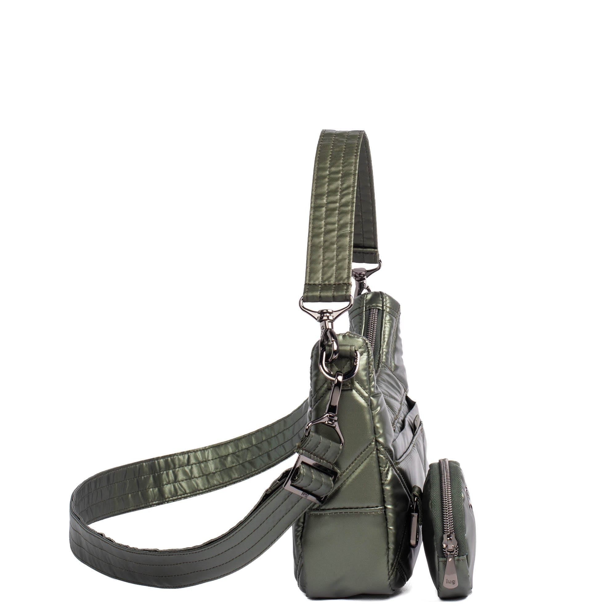 Curtsy Mini Crossbody Bag - METALLIC OLIVE - CurtsyMini_MetallicOlive_03