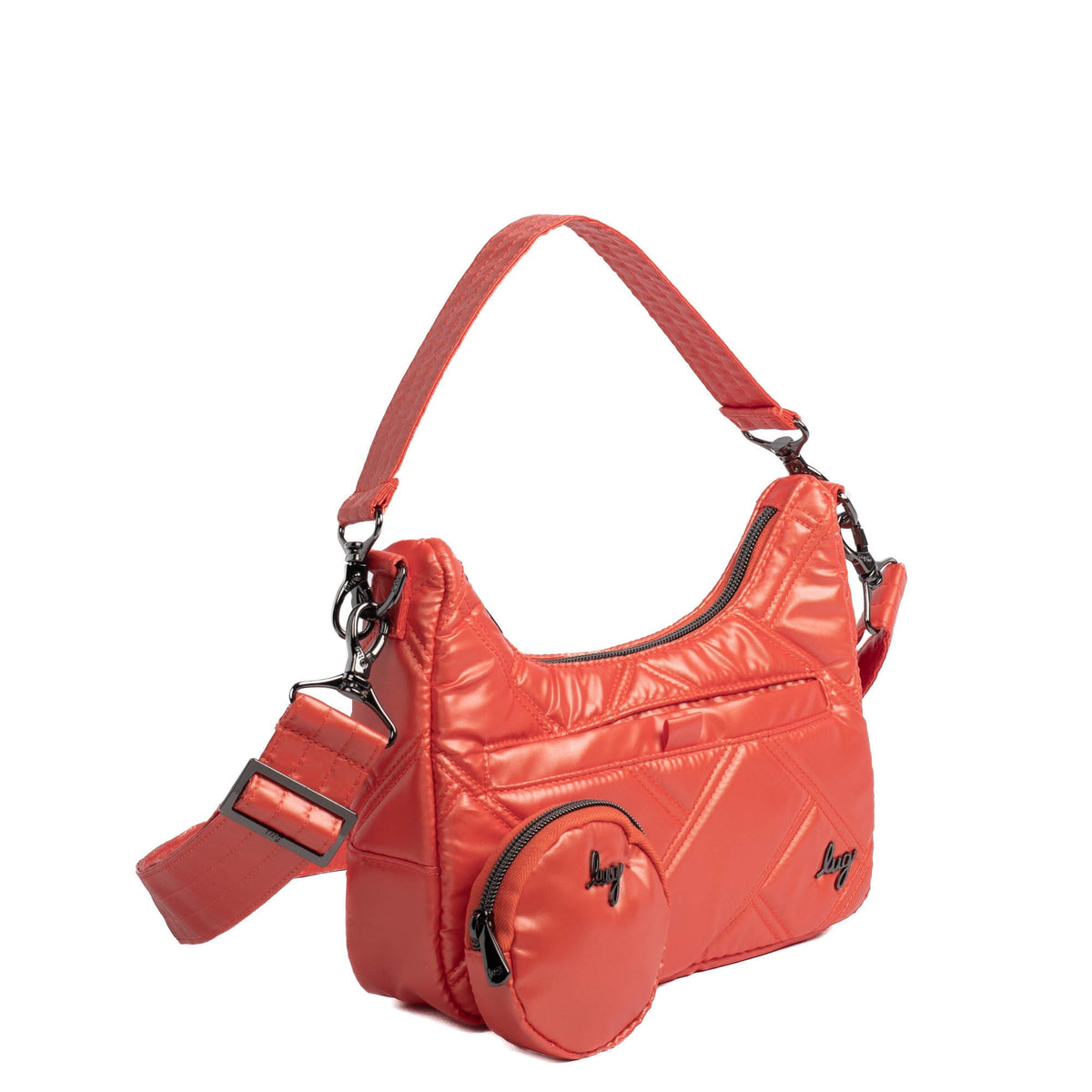 Curtsy Mini Crossbody Bag - METALLIC PAPAYA - CurtsyMini_MetallicPapaya_02