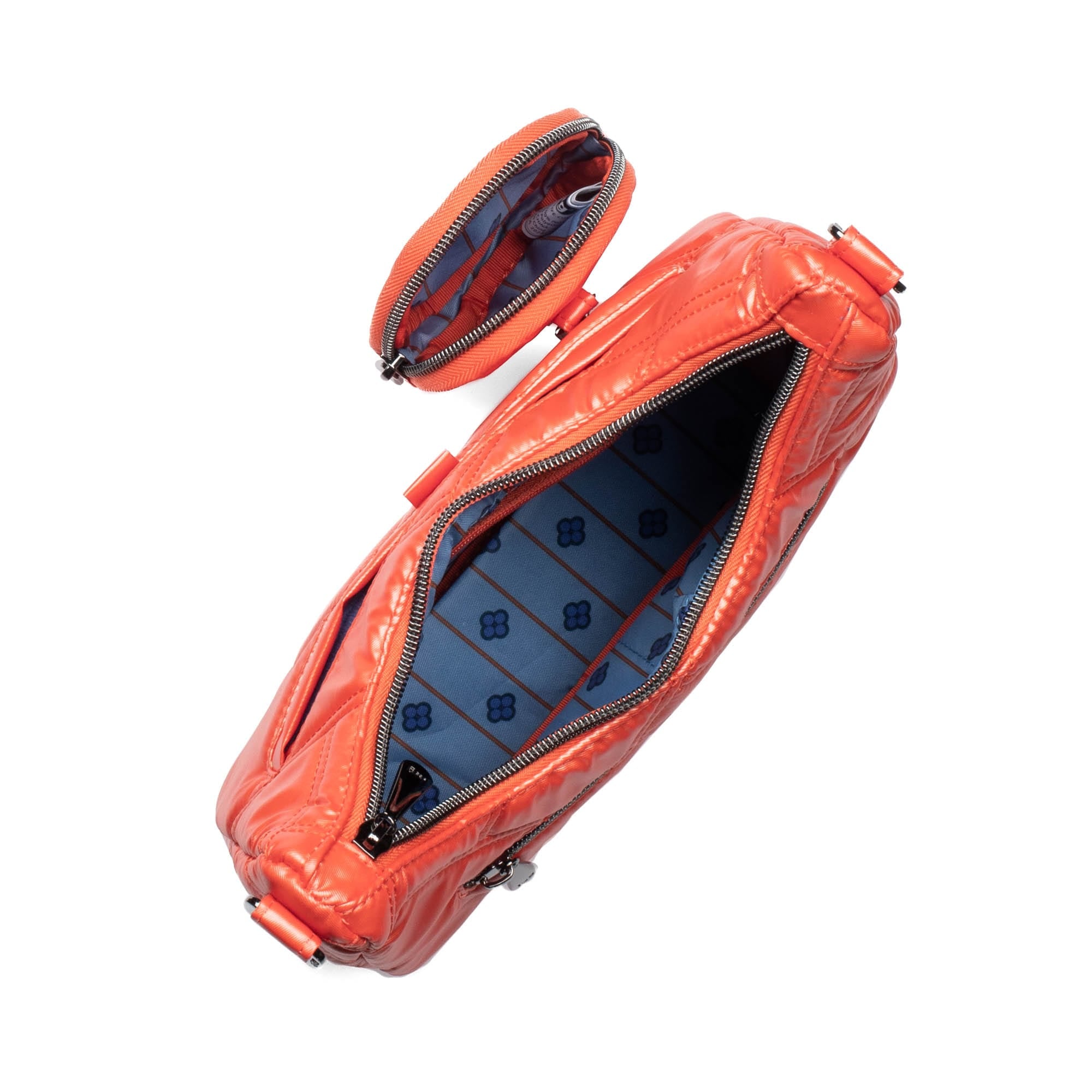 Curtsy Mini Crossbody Bag - METALLIC PAPAYA - CurtsyMini_MetallicPapaya_05