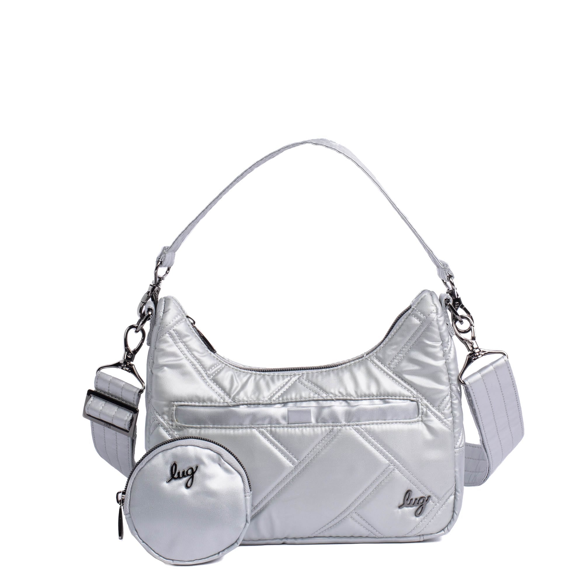 Curtsy Mini Crossbody Bag - METALLIC SILVER - CurtsyMini_MetallicSilver_01