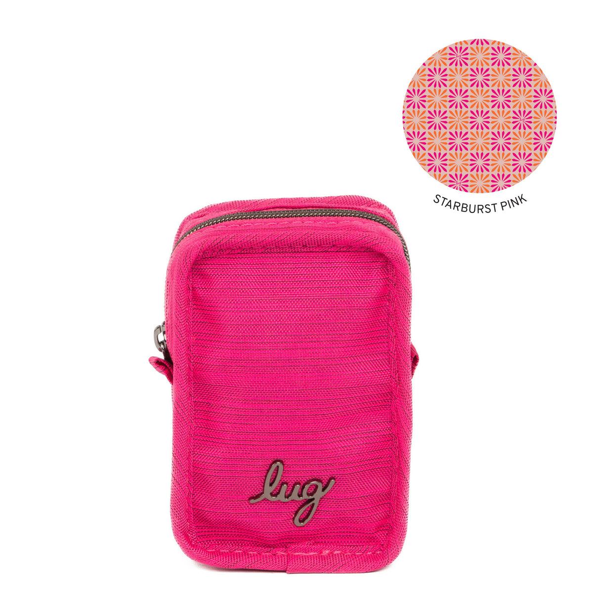 Drizzle Mini Zip Storage Pouch - BRUSHED ROSETTE PINK - DRIZZLE-BRUSHED-ROSETTE