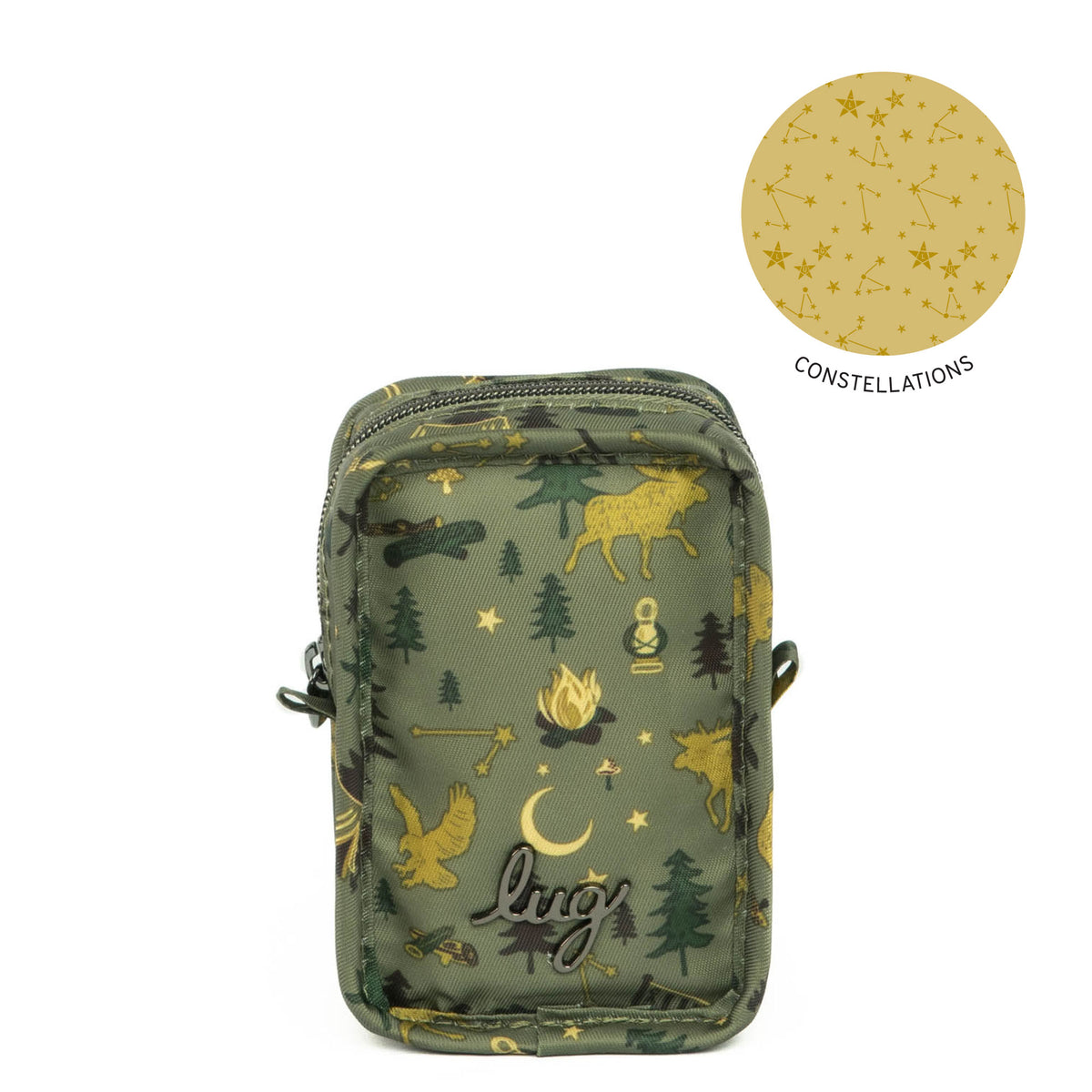 Drizzle Mini Zip Storage Pouch - CAMP GREEN - DRIZZLE-CAMP-GREEN