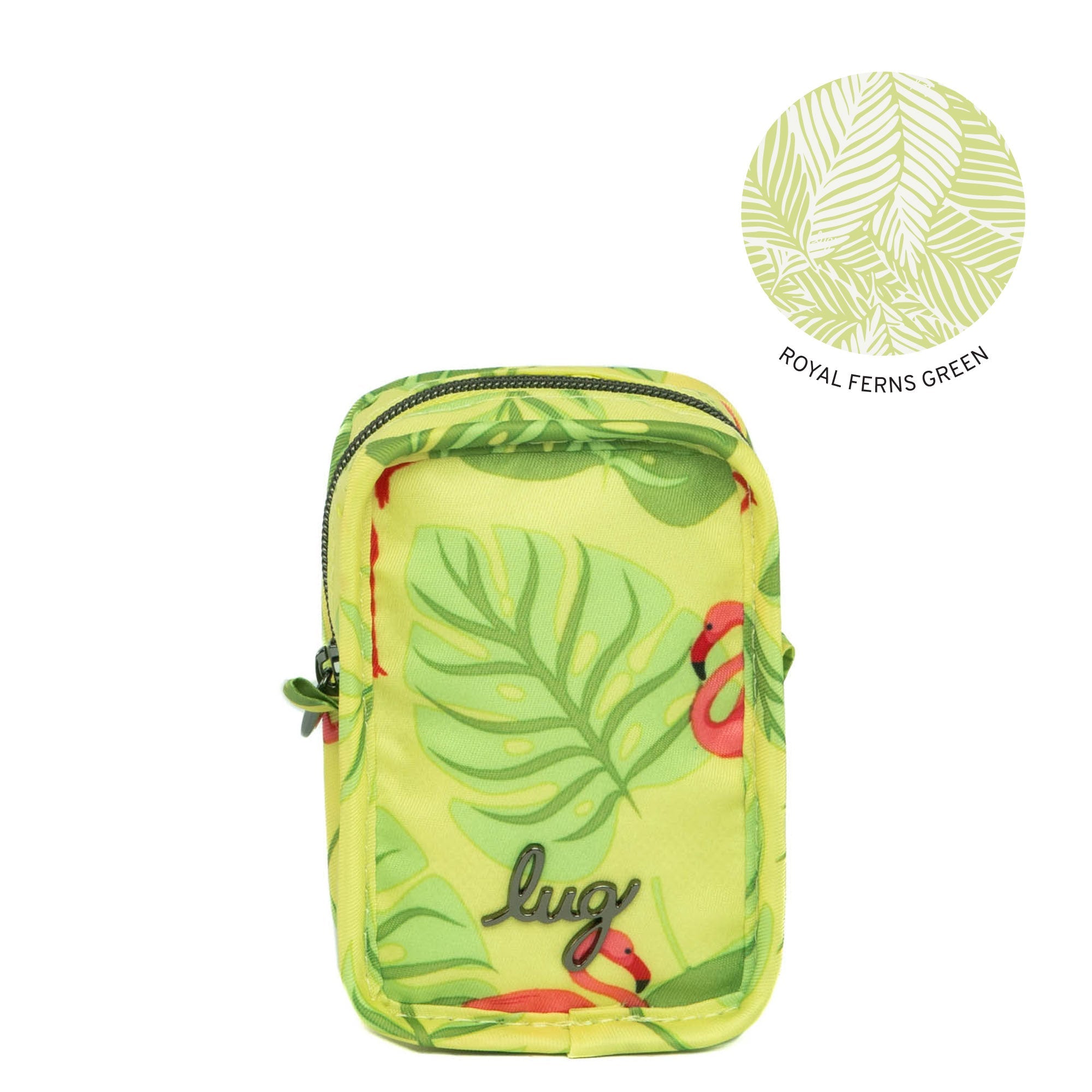 Drizzle Mini Zip Storage Pouch - FLAMINGO LIME - DRIZZLE-FLAMINGO-LIME_6fb82603-39b9-4d59-b456-ef86fa8e19ea