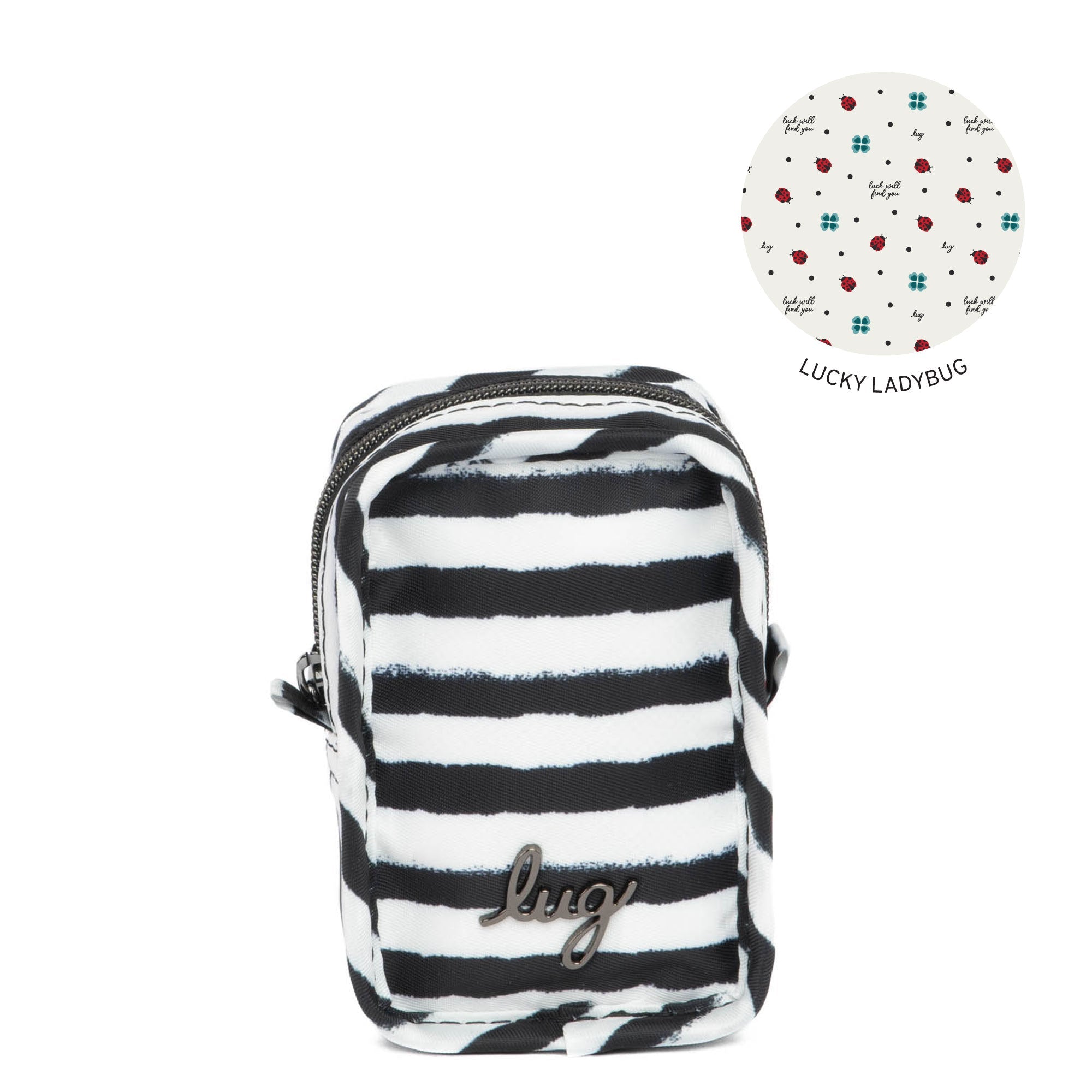 Drizzle Mini Zip Storage Pouch - LADYBUG LANE - DRIZZLE-LADYBUG-LANE_c9078646-bba1-465c-b962-e934615170e0