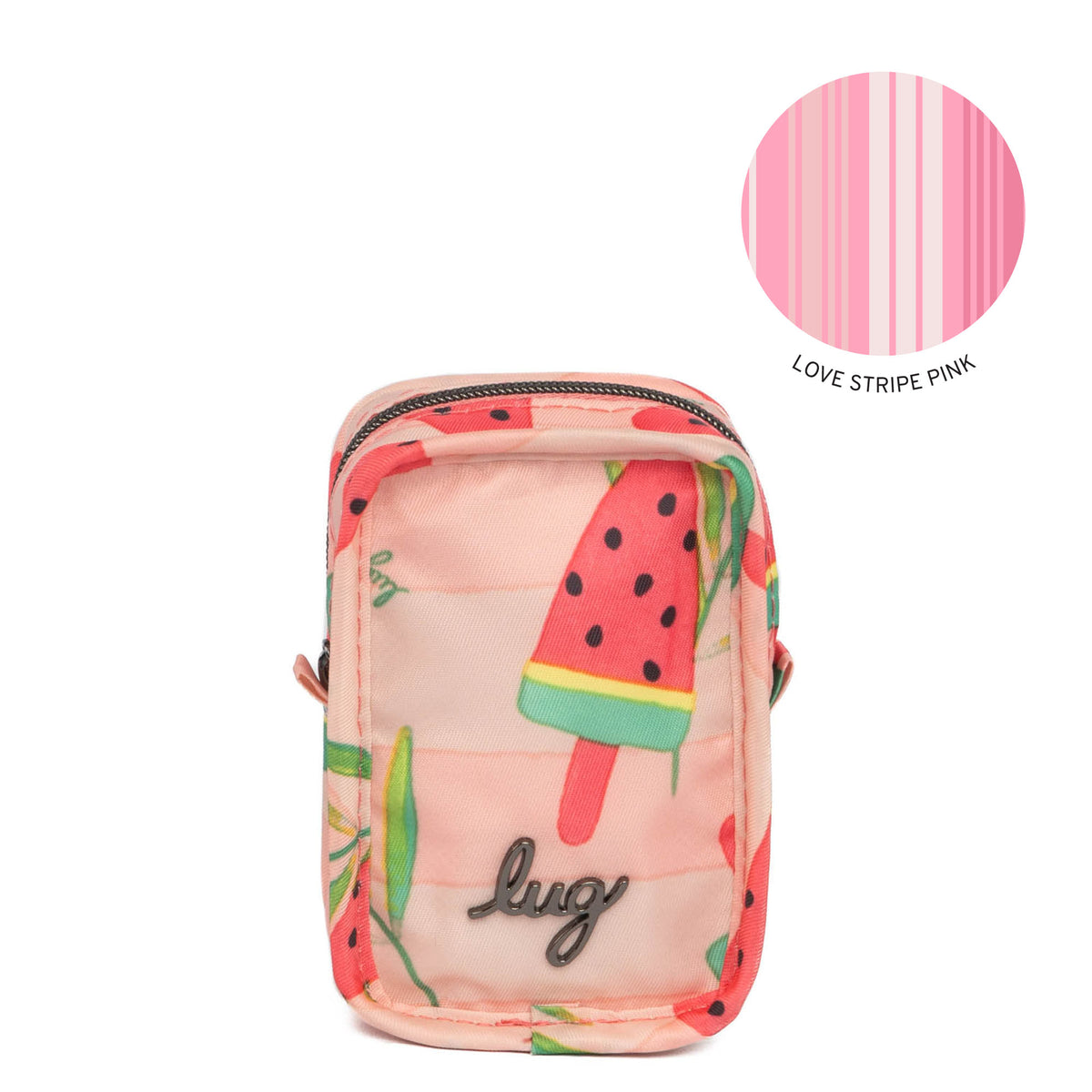 Drizzle Mini Zip Storage Pouch - POPSICLE PINK - DRIZZLE-POPSICLE-PINK