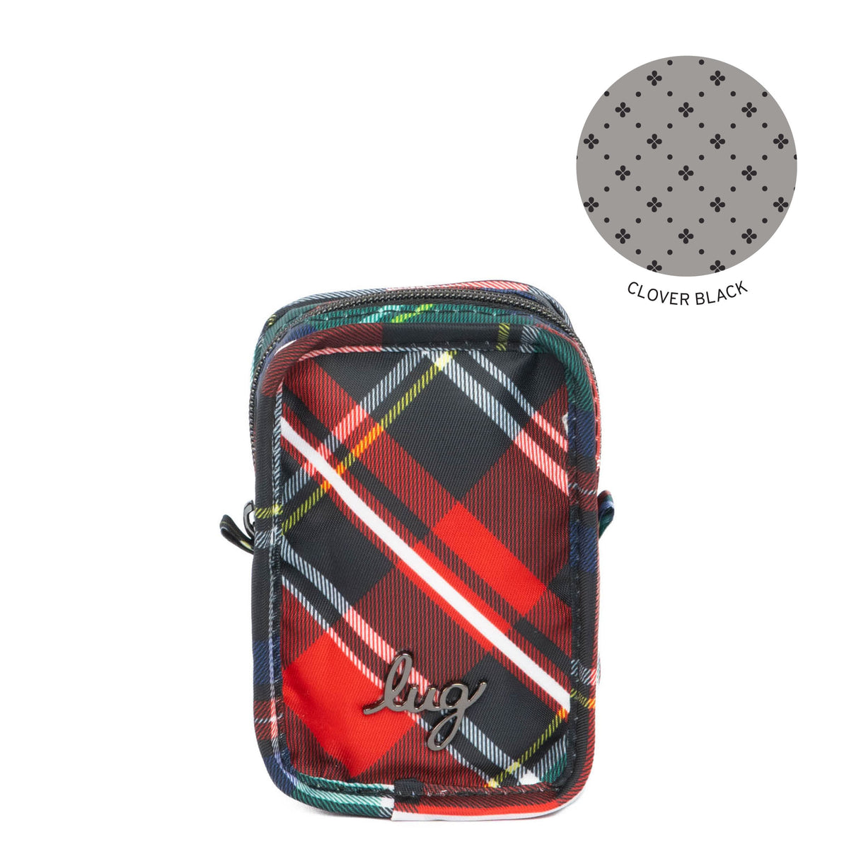 Drizzle Mini Zip Storage Pouch - TARTAN PLAID - DRIZZLE-TARTAN-PLAID