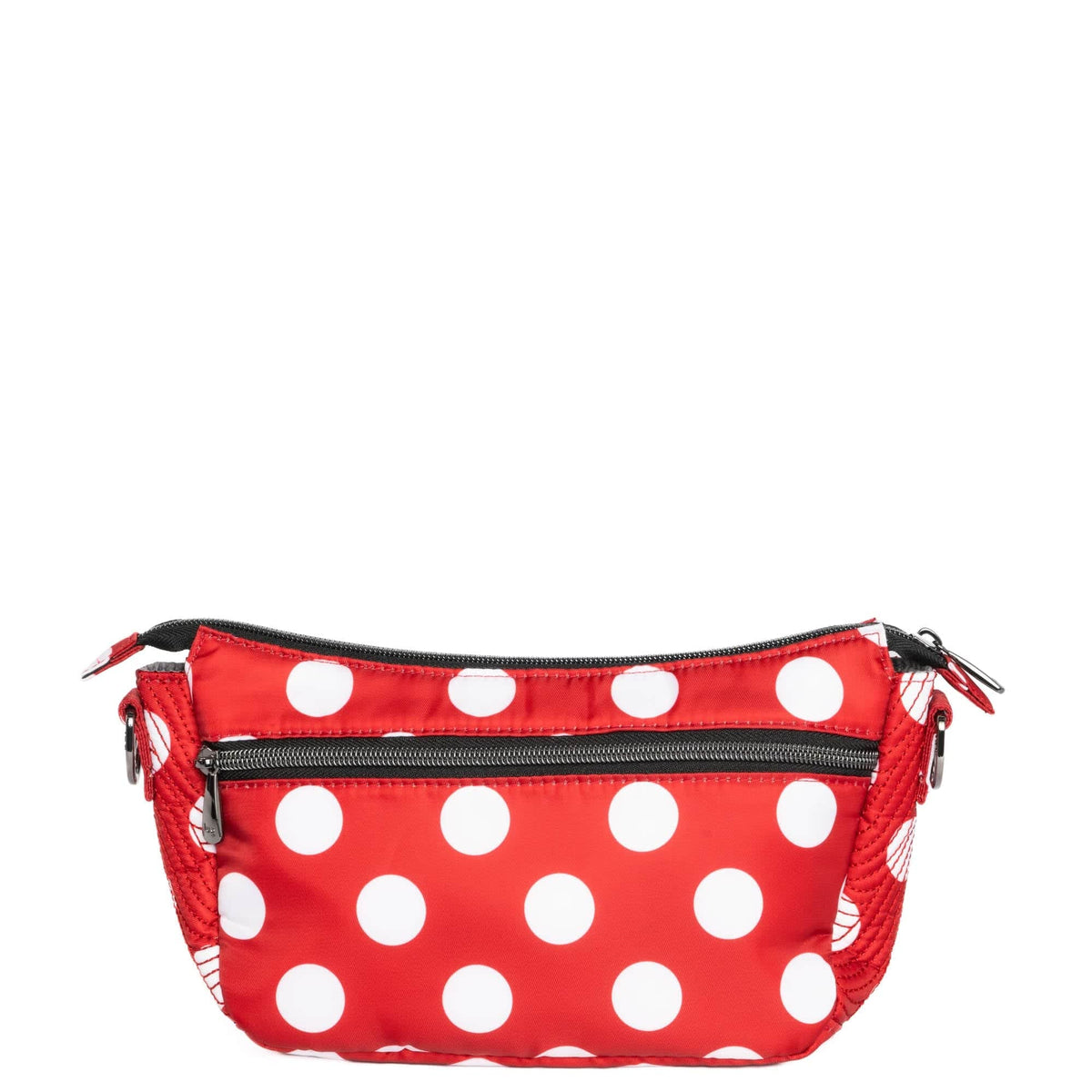Dash Classic Crossbody - CRIMSON LARGE DOT - Dash_CrimsonDot_04