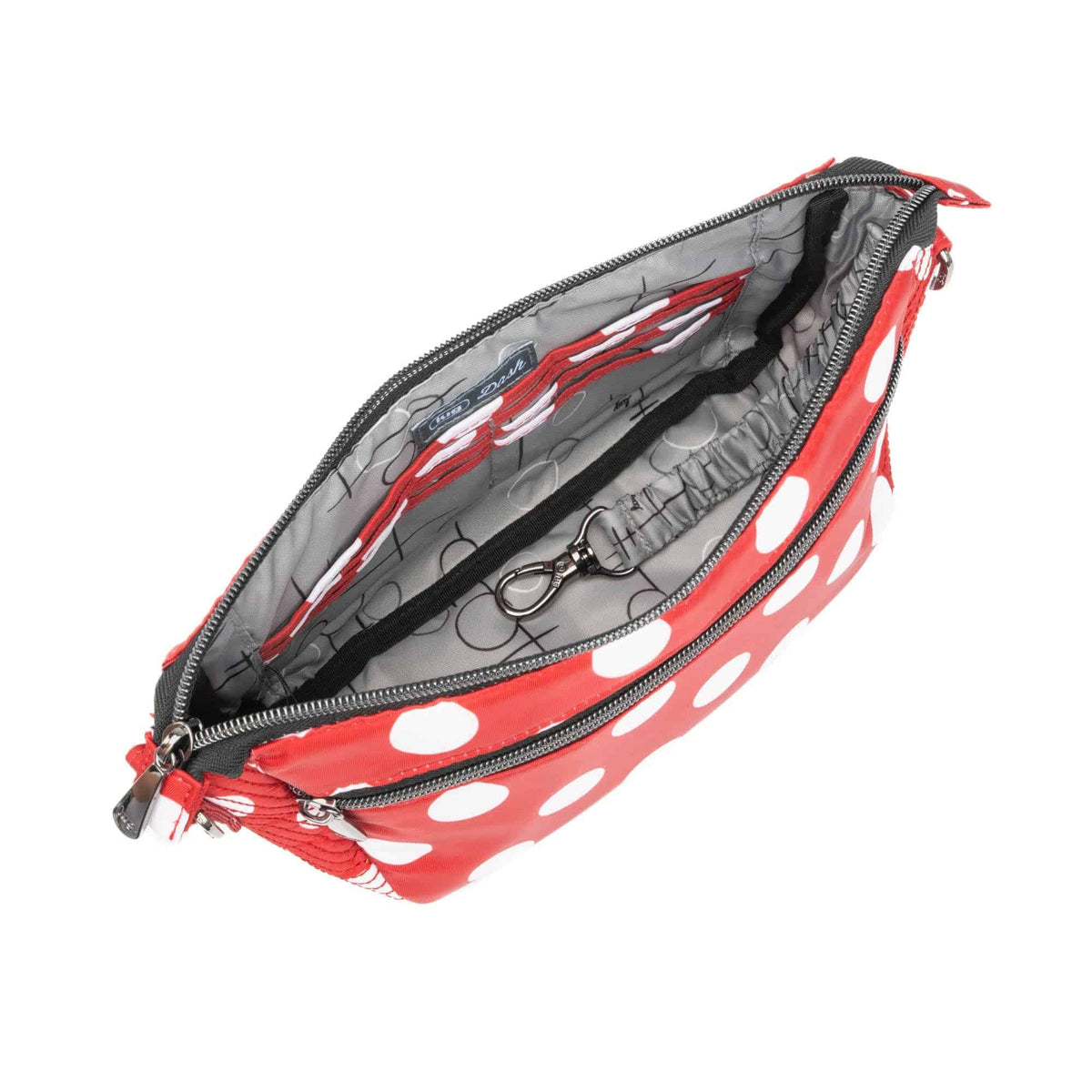 Dash Classic Crossbody - CRIMSON LARGE DOT - Dash_CrimsonDot_05
