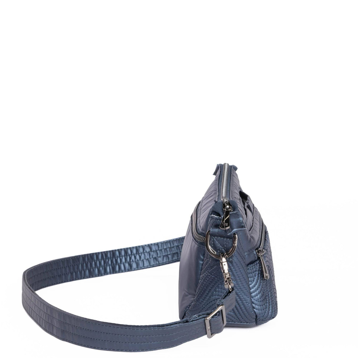 Dash Classic Crossbody - METALLIC INDIGO - Dash_MetallicIndigo_03