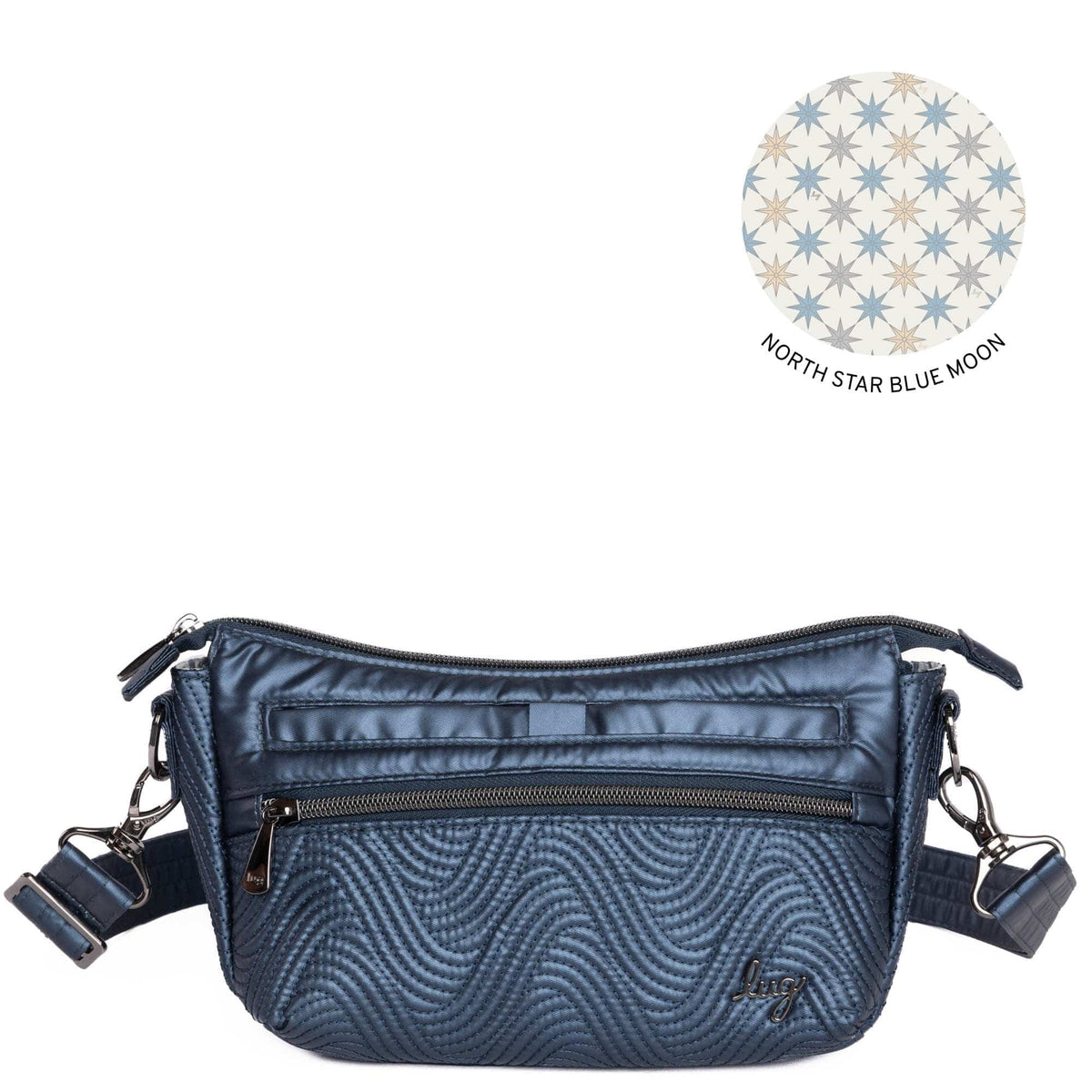 Dash Classic Crossbody - METALLIC INDIGO - Dash_MetallicIndigo