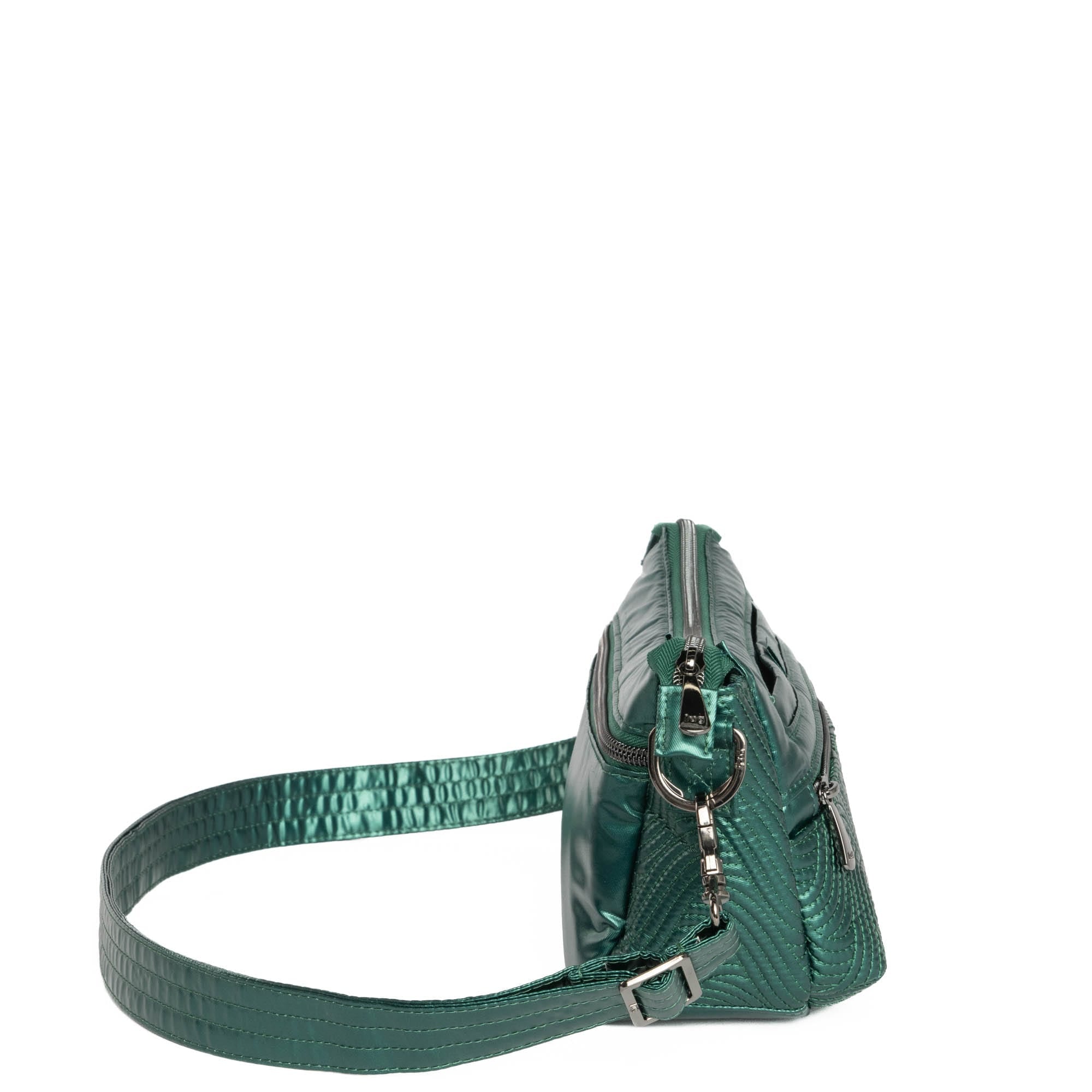 Dash Classic Crossbody - METALLIC WICKEDLY GREEN - Dash_MetallicWickedlyGreen_03_henidl