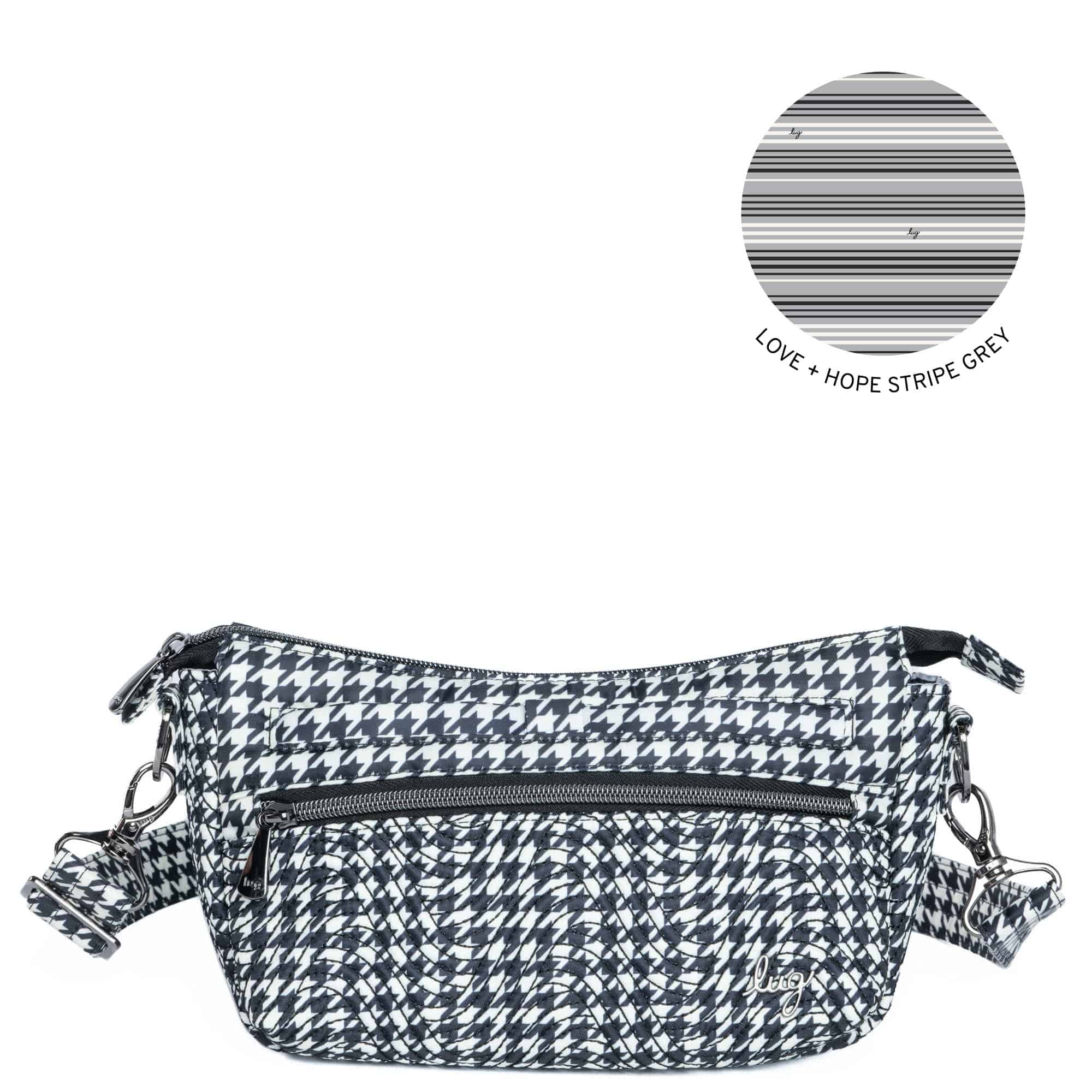 Dash Classic Crossbody - MICRO HOUNDSTOOTH - Dash_MicroHoundstooth