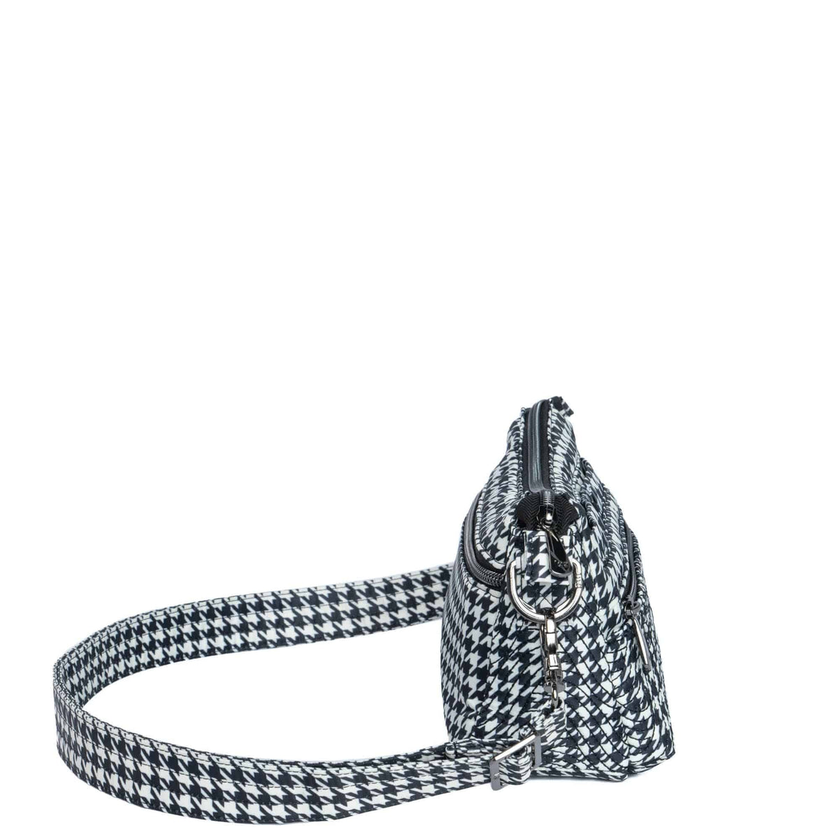 Dash Classic Crossbody - MICRO HOUNDSTOOTH - Dash_MicroHoundstooth_03