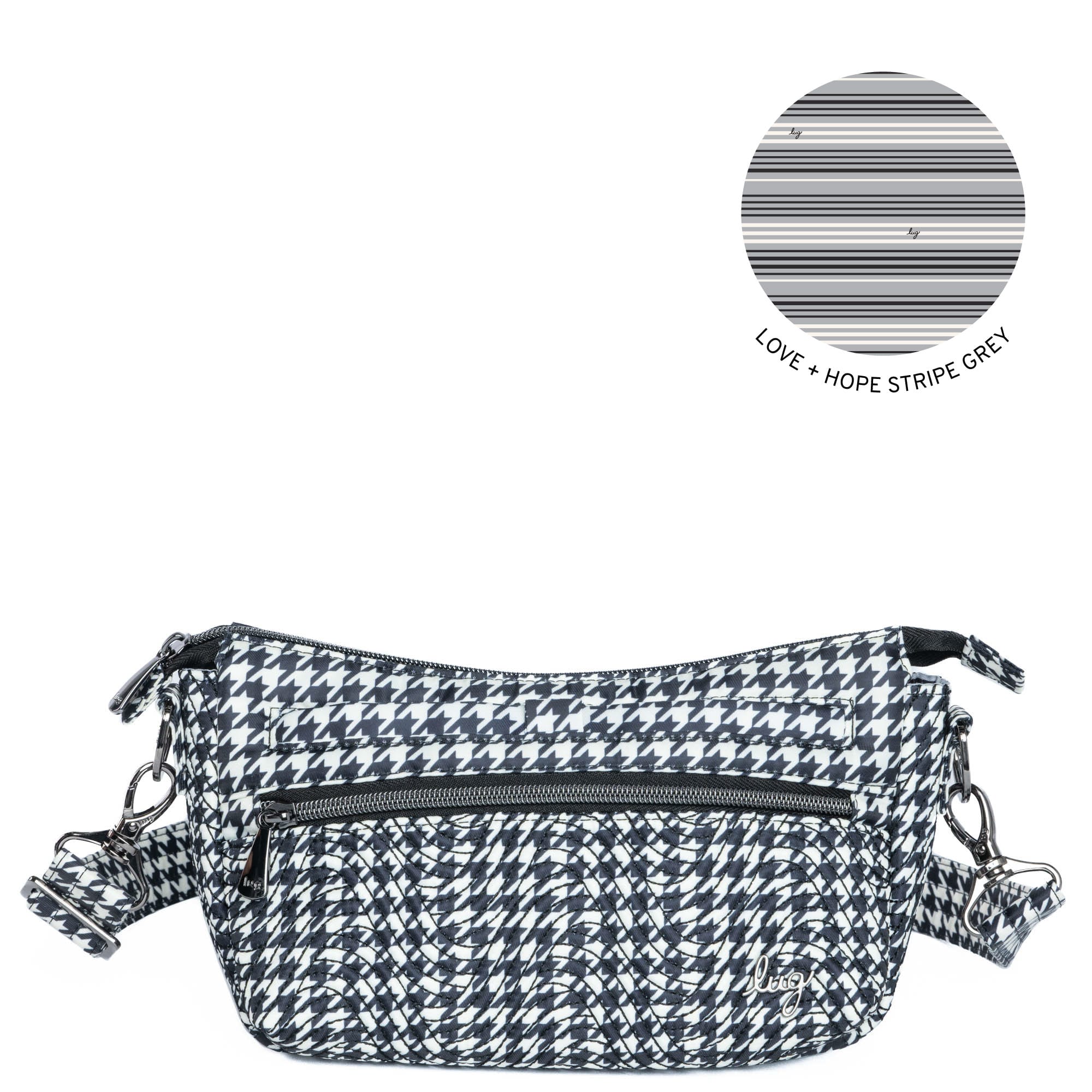 Dash Classic Crossbody - MICRO HOUNDSTOOTH - Dash_MicroHoundstooth_n5si4s