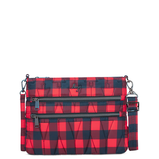 Dazzle Crossbody Bag - - Dazzle_BuffaloRedCheckSmall_01