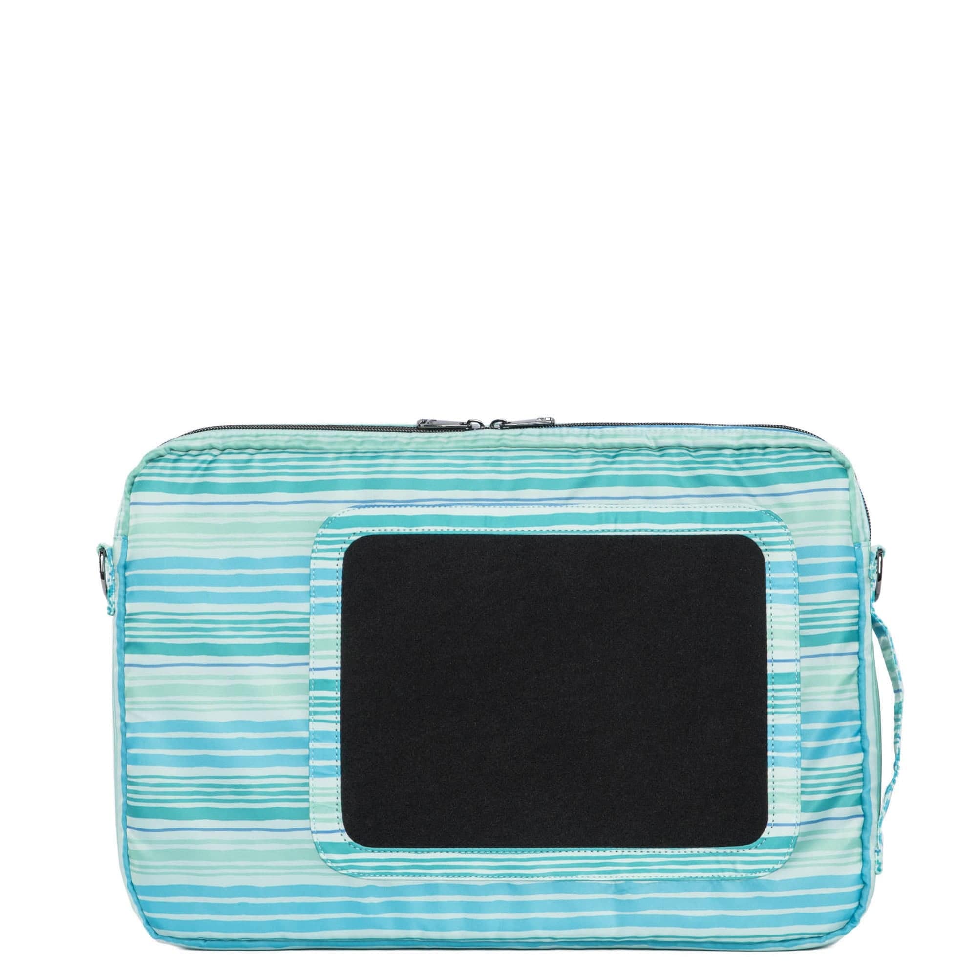 Delta 17" Laptop Case - LOVE WAVES AQUA - Delta_17in_LovewavesAqua_03