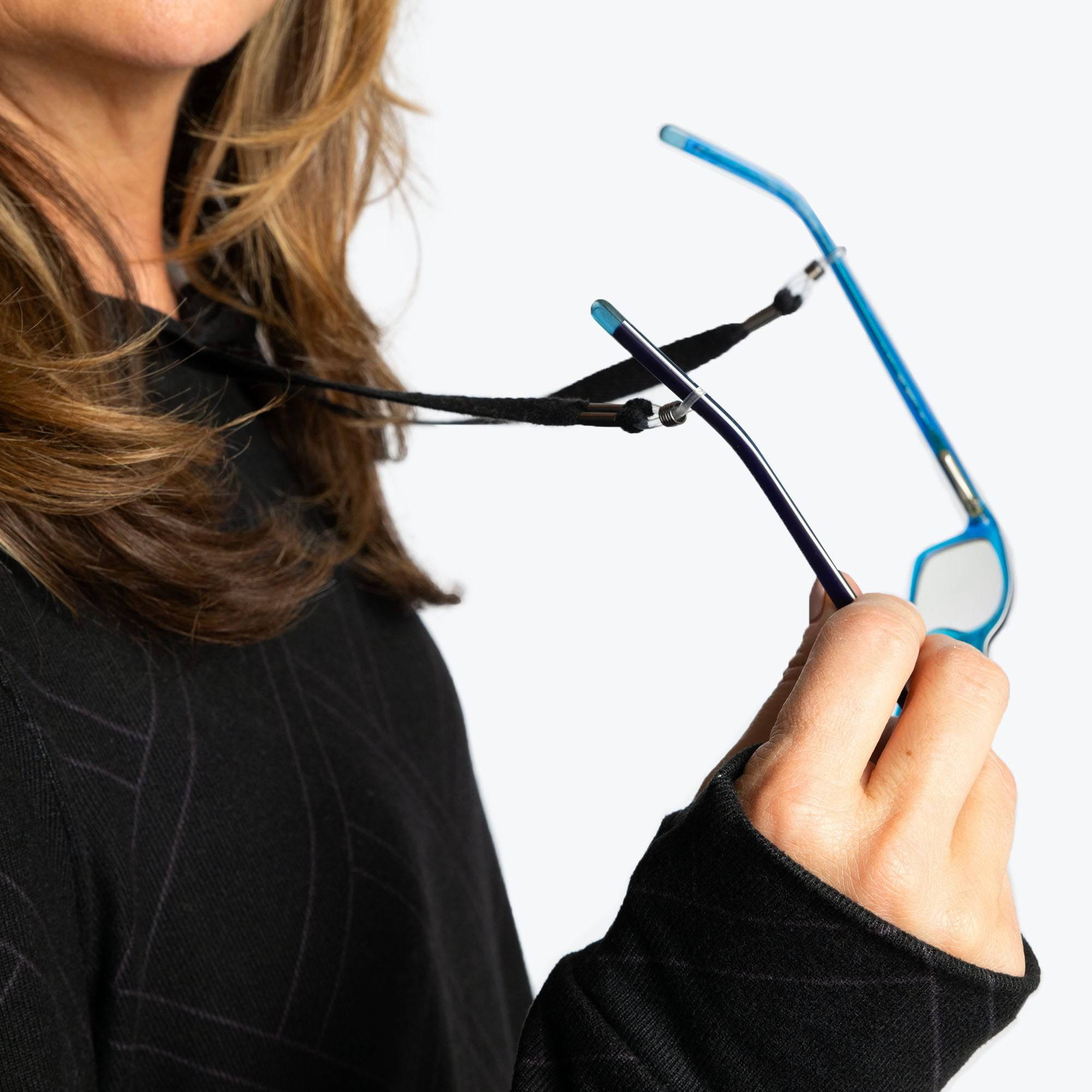 Dilly Dally Brushed Sweater Knit Lounge Dress - BLACK - DillyDallyLoungeDress_Black_04