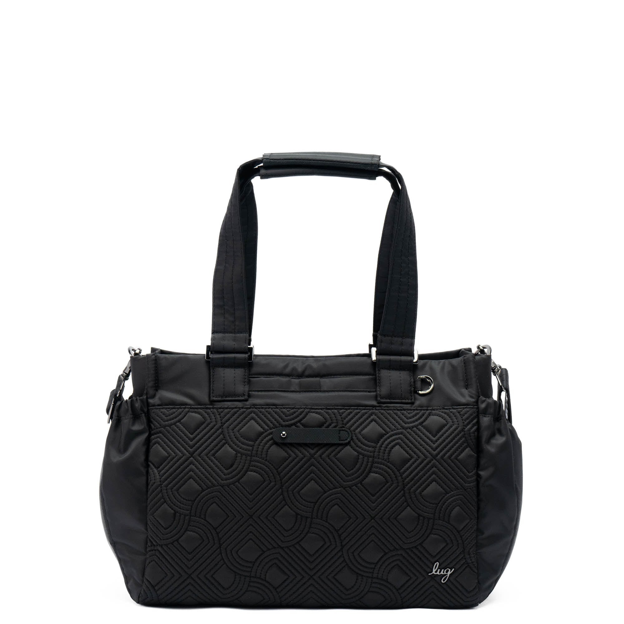 Dilly Dally Convertible Tote Bag - BLACK - DillyDally_Black_01