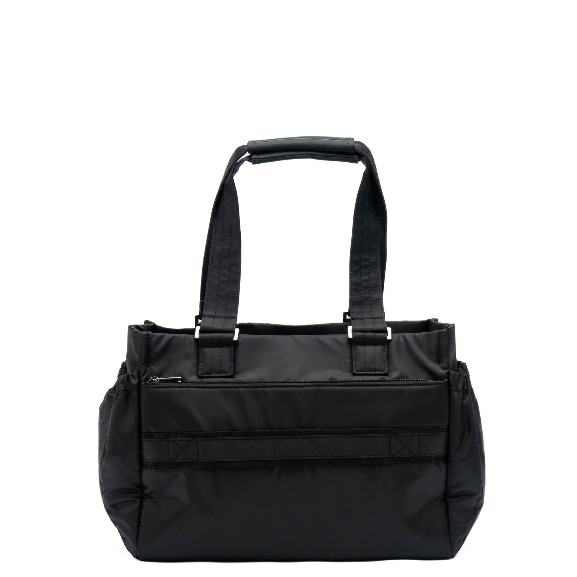 Dilly Dally Convertible Tote Bag - BLACK - DillyDally_Black_04