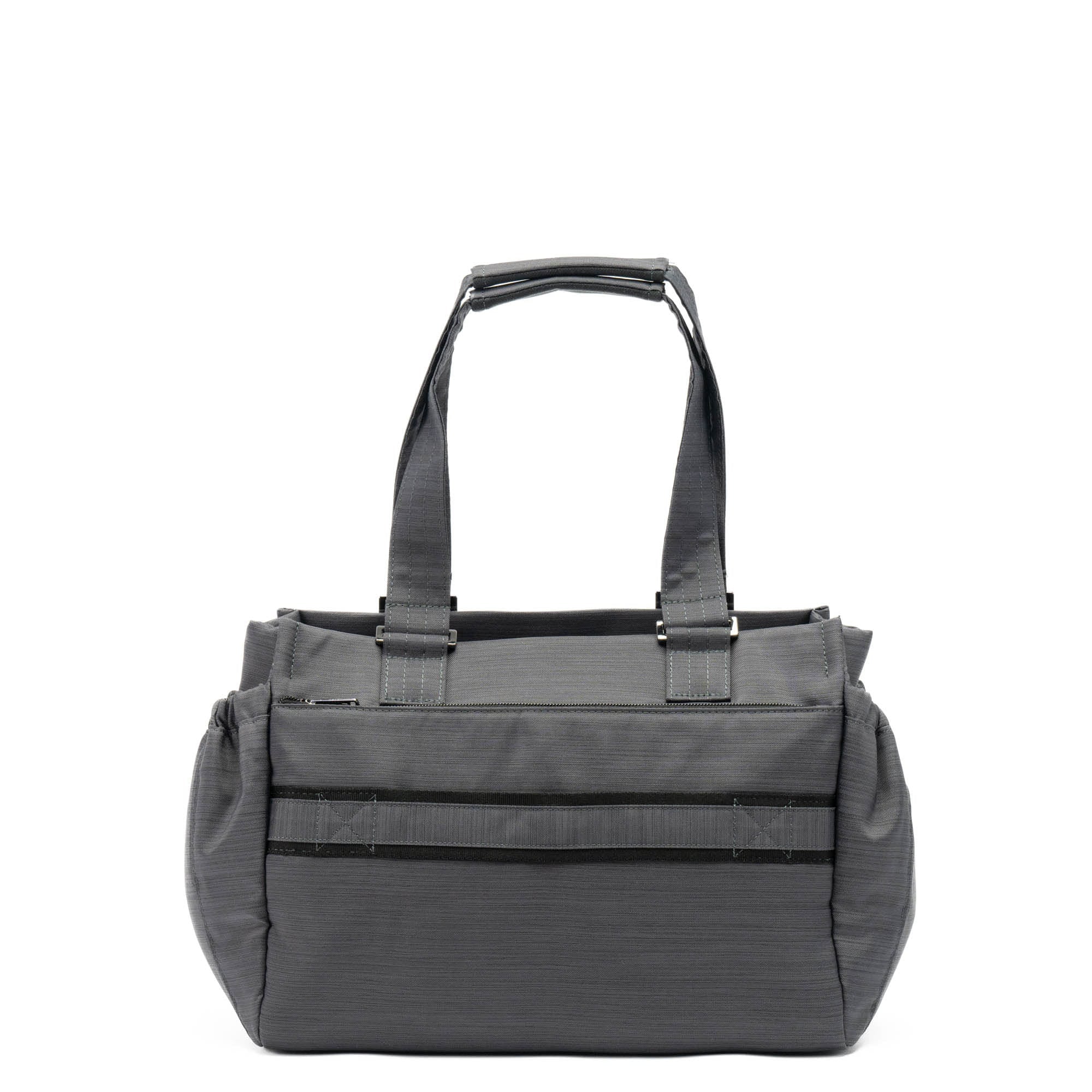 Dilly Dally Convertible Tote Bag - BRUSHED GREY - DillyDally_BrushedGrey_04