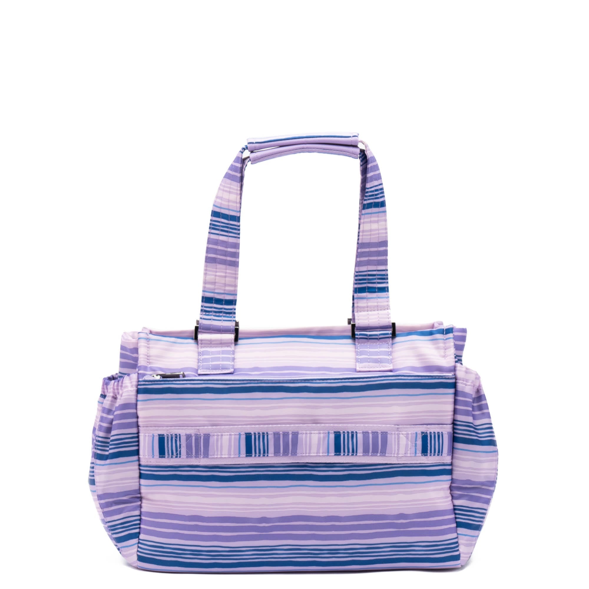 Dilly Dally Convertible Tote Bag - LOVE WAVES PURPLE - DillyDally_LovewavesPurple_04