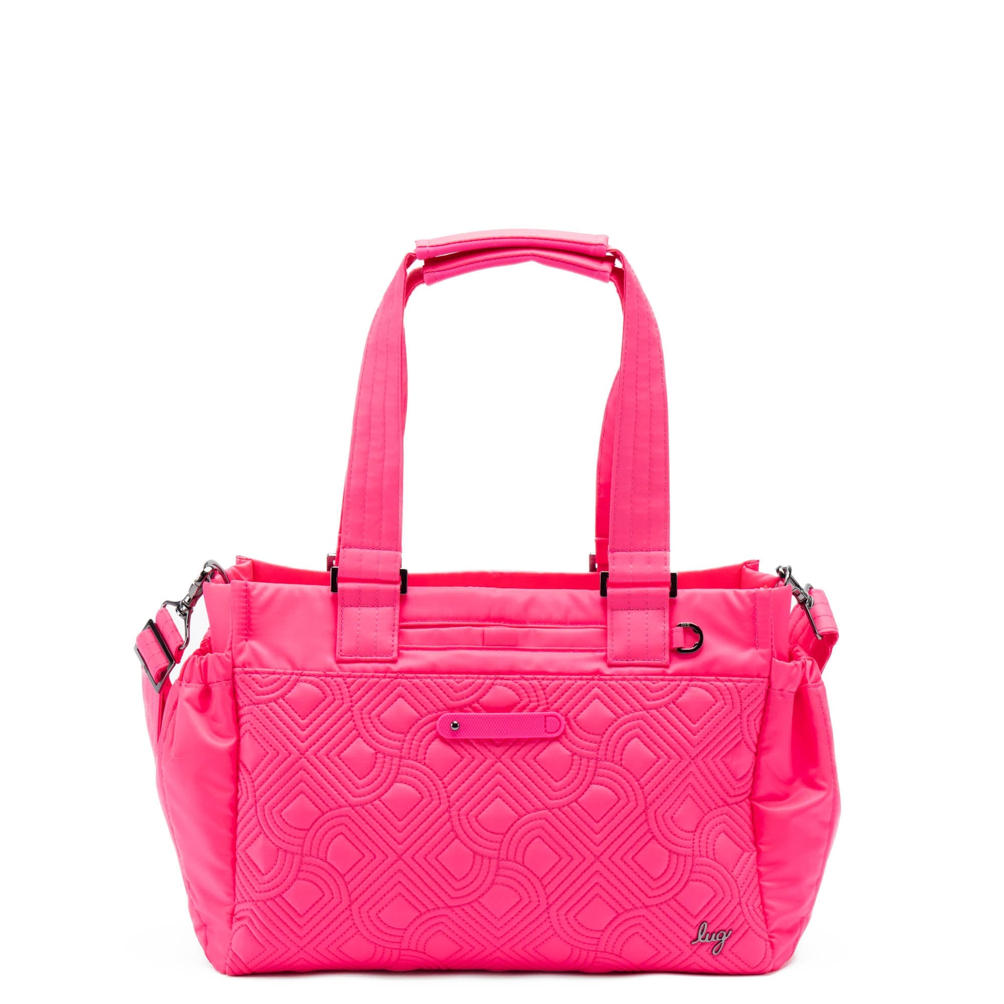 Dilly Dally Convertible Tote Bag - MAGENTA - DillyDally_Magenta_01