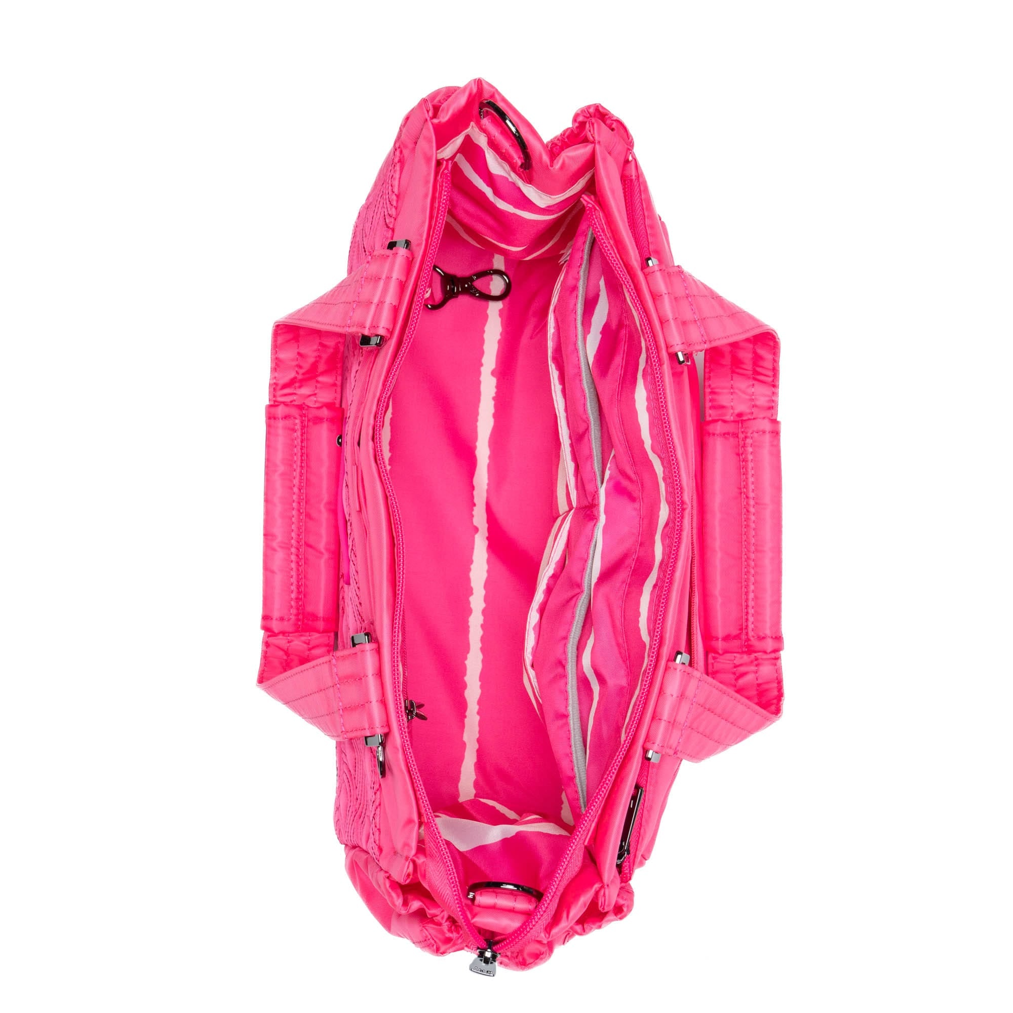 Dilly Dally Convertible Tote Bag - MAGENTA - DillyDally_Magenta_05