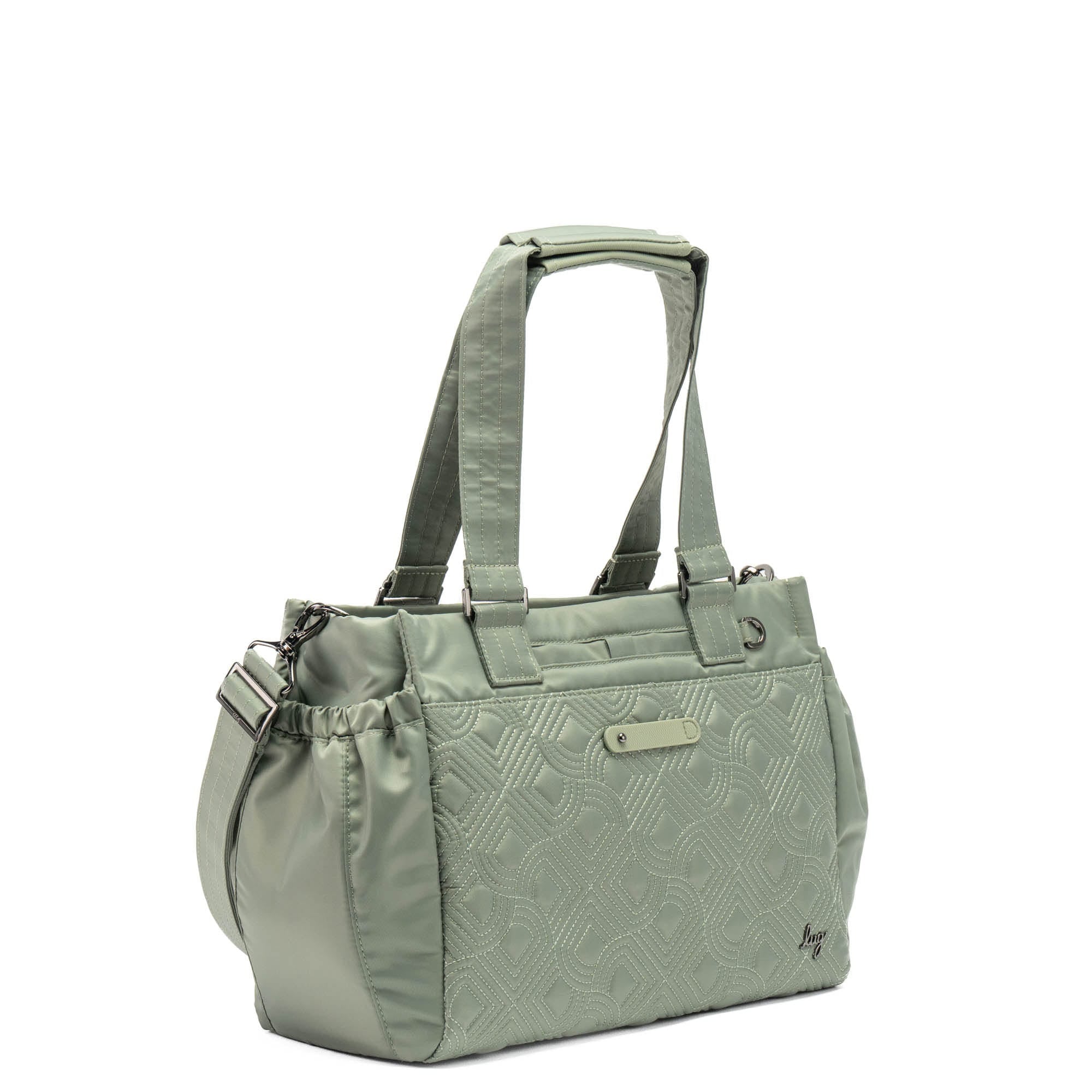 Dilly Dally Convertible Tote Bag - SAGE - DillyDally_Sage_02