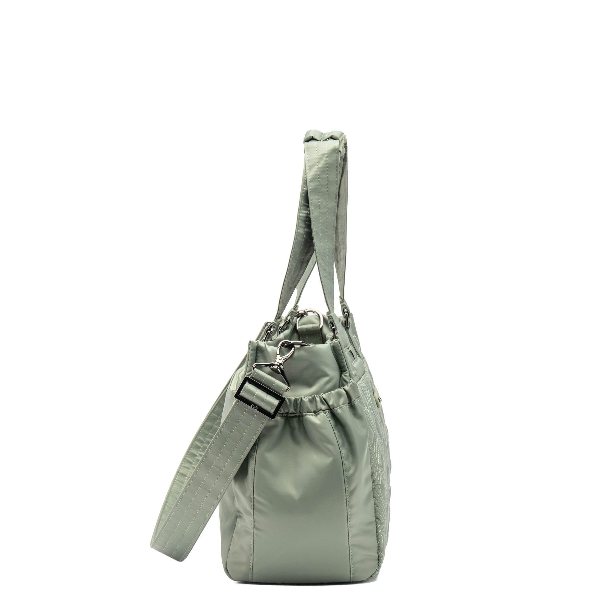 Dilly Dally Convertible Tote Bag - SAGE - DillyDally_Sage_03