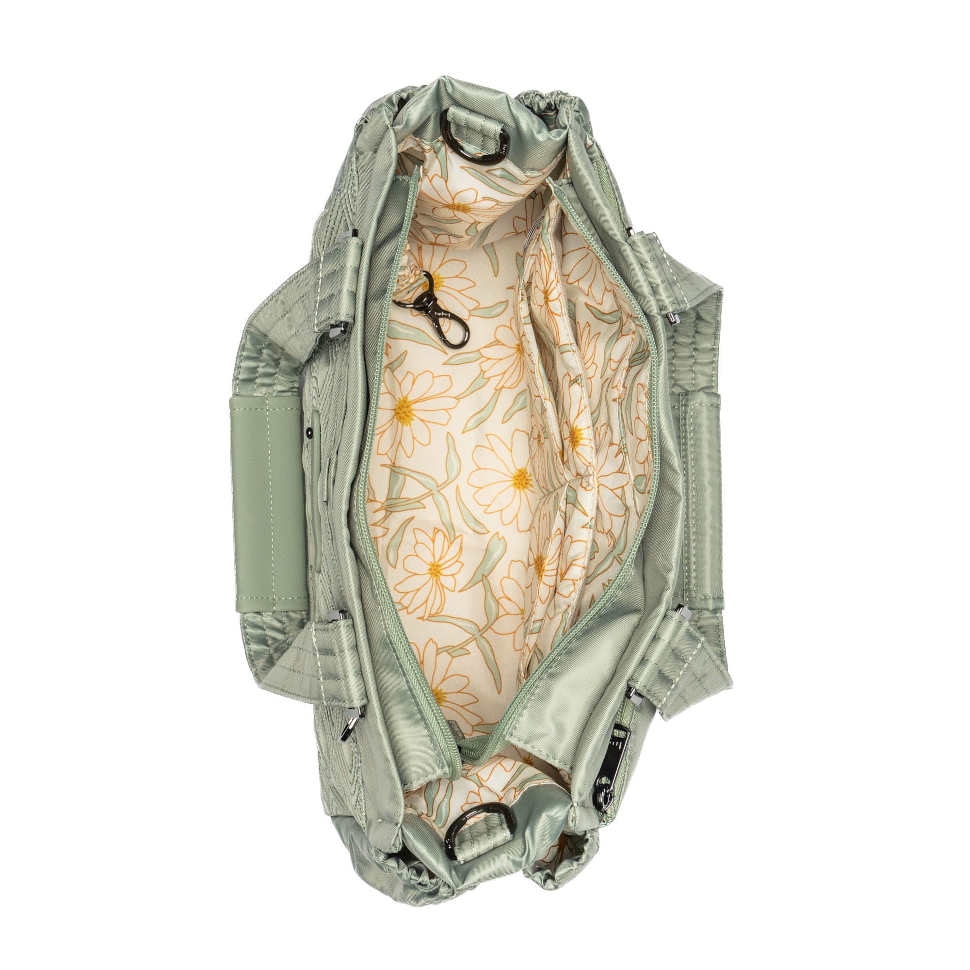 Dilly Dally Convertible Tote Bag - SAGE - DillyDally_Sage_05