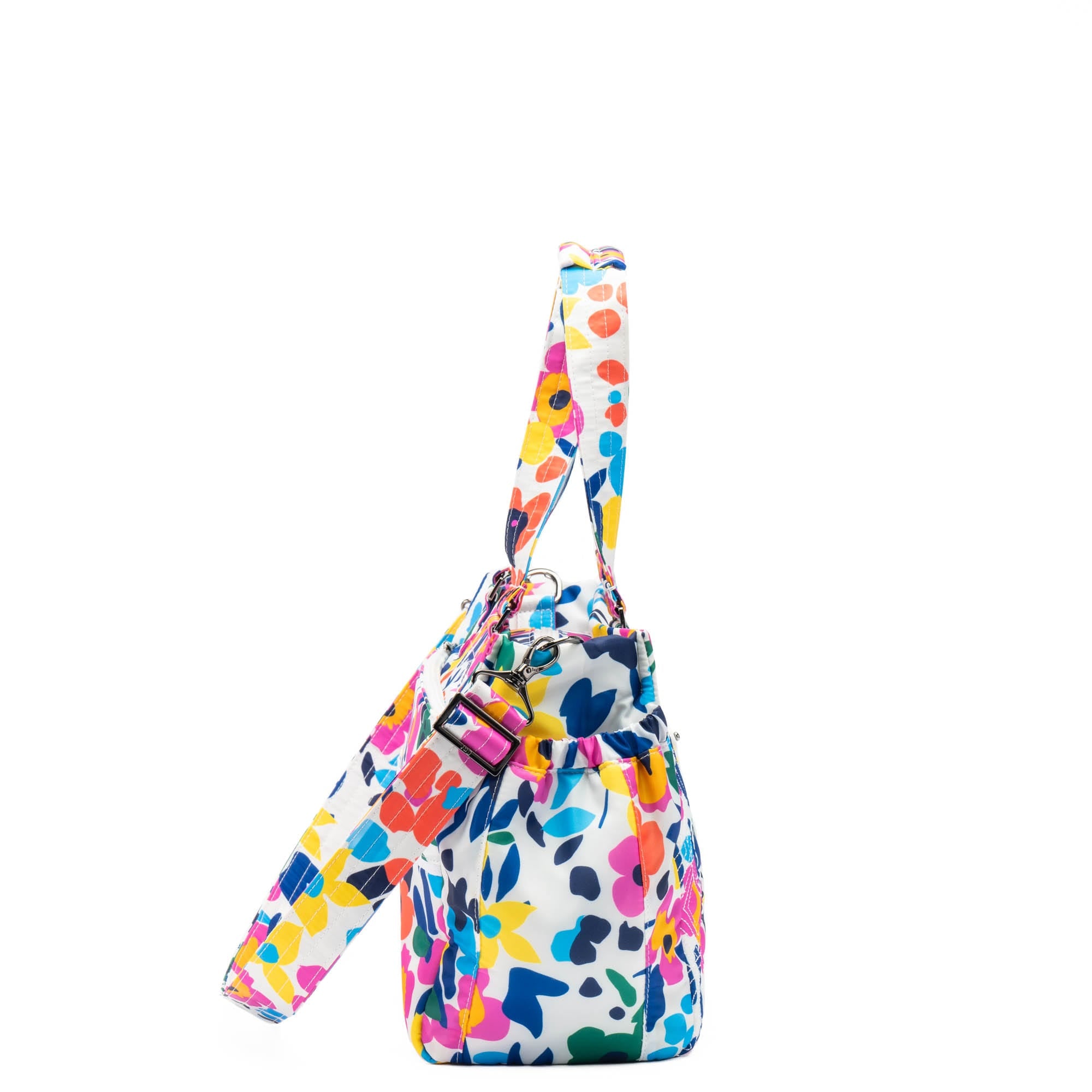 Dilly Dally Convertible Tote Bag - WILDFLOWER BRIGHTS - DillyDally_WildflowerBrights_03