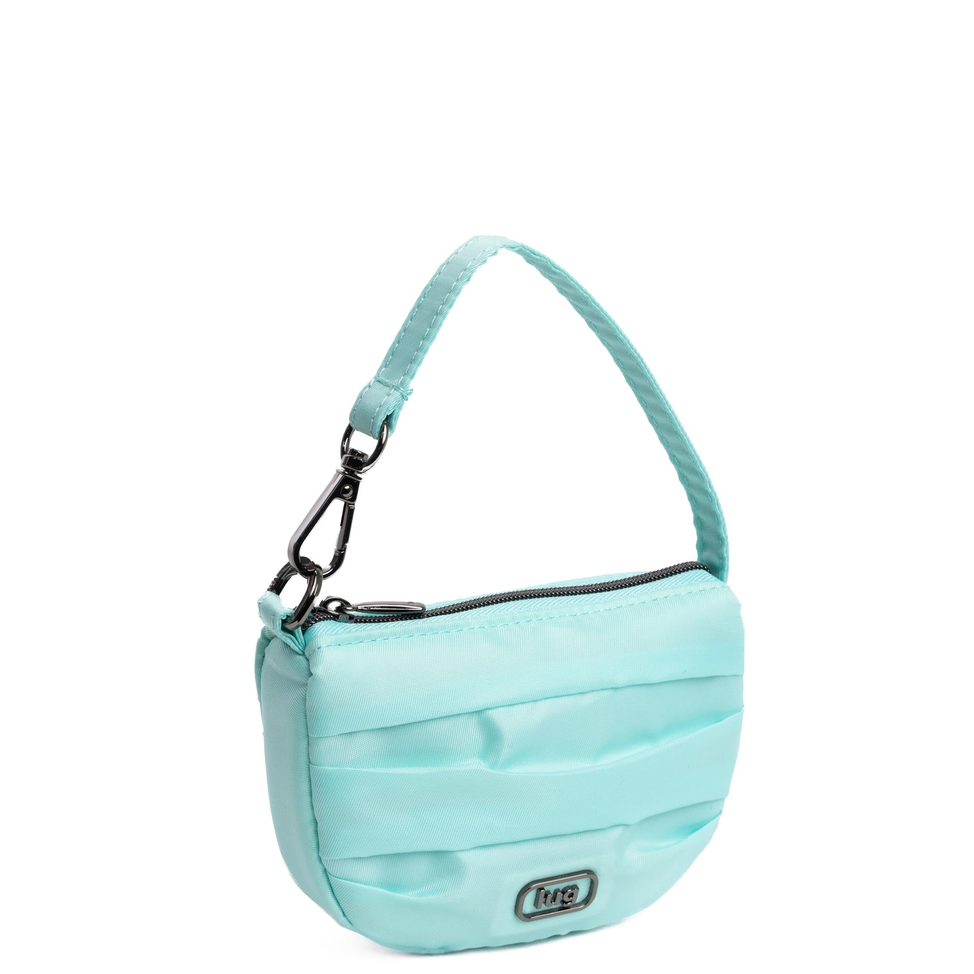 Disco Pleated Pouch - AQUAMARINE BLUE - Disco_Aquamarine_02_db6885c2-64f9-4f23-99e9-286847cefff1