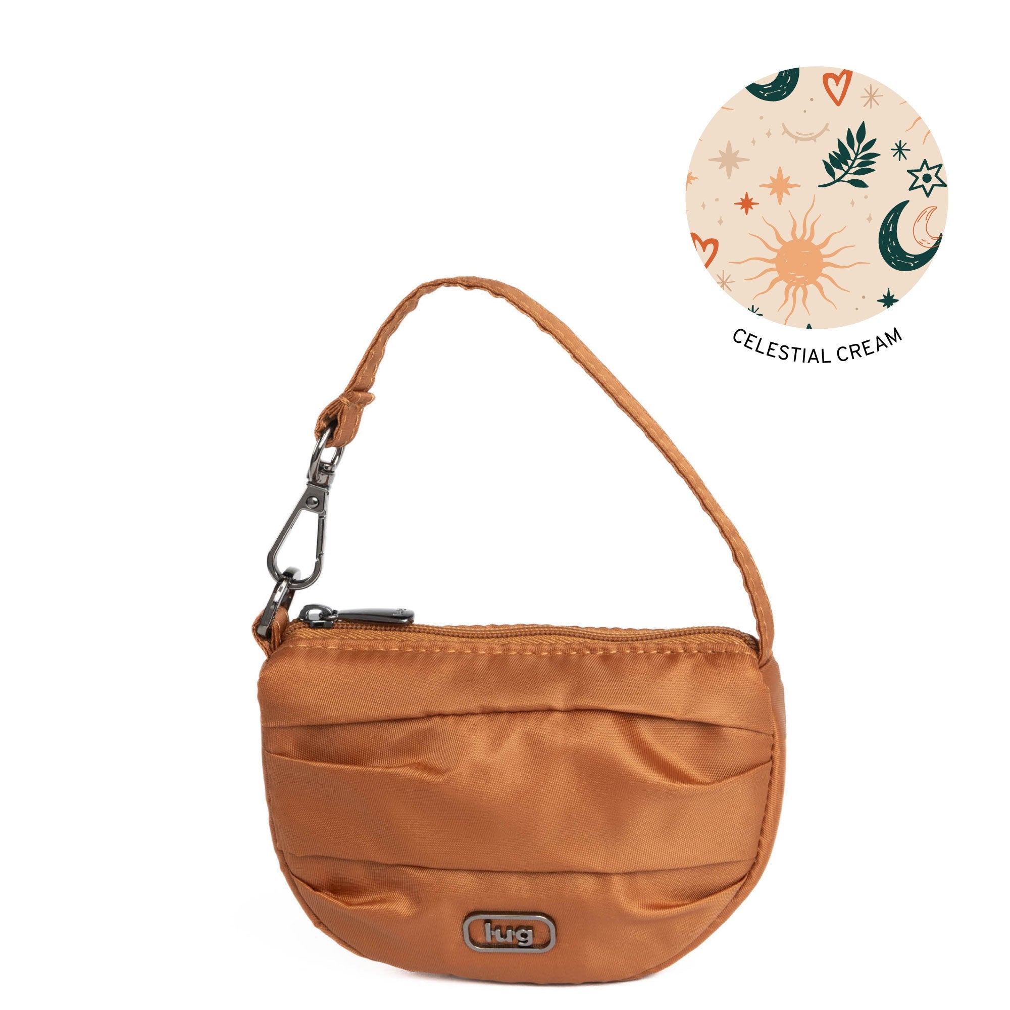 Disco Pleated Pouch - CAPPUCCINO - Disco_Cappuccino_ea6e5238-682b-4aff-ba94-c96ec3496a52