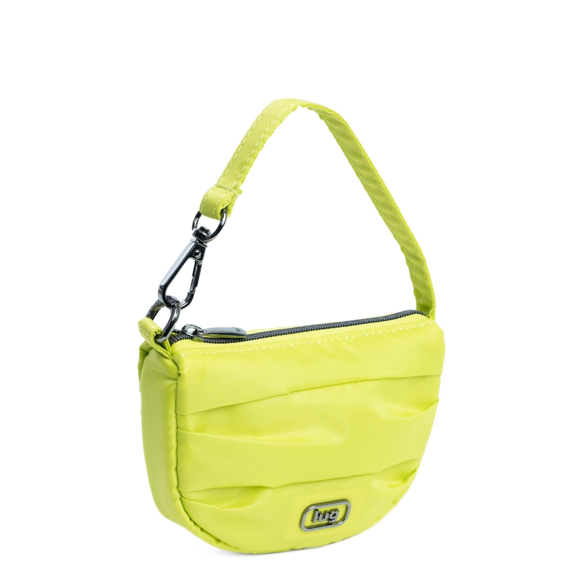 Disco Pleated Pouch - LEMON LIME - Disco_LemonLime_02_f2336cdf-65a0-471f-9457-00f66440a9c7