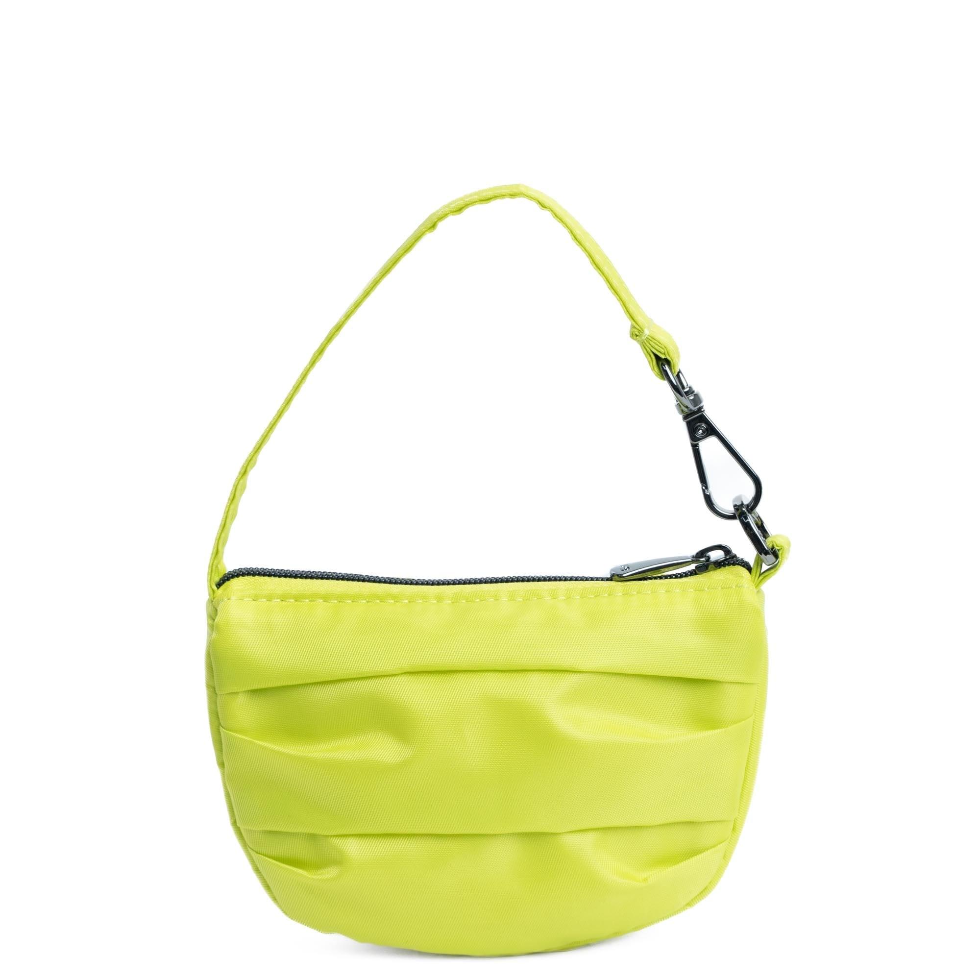 Disco Pleated Pouch - LEMON LIME - Disco_LemonLime_04_3b964a5a-7ac3-432d-9b08-7d8f0e9135da